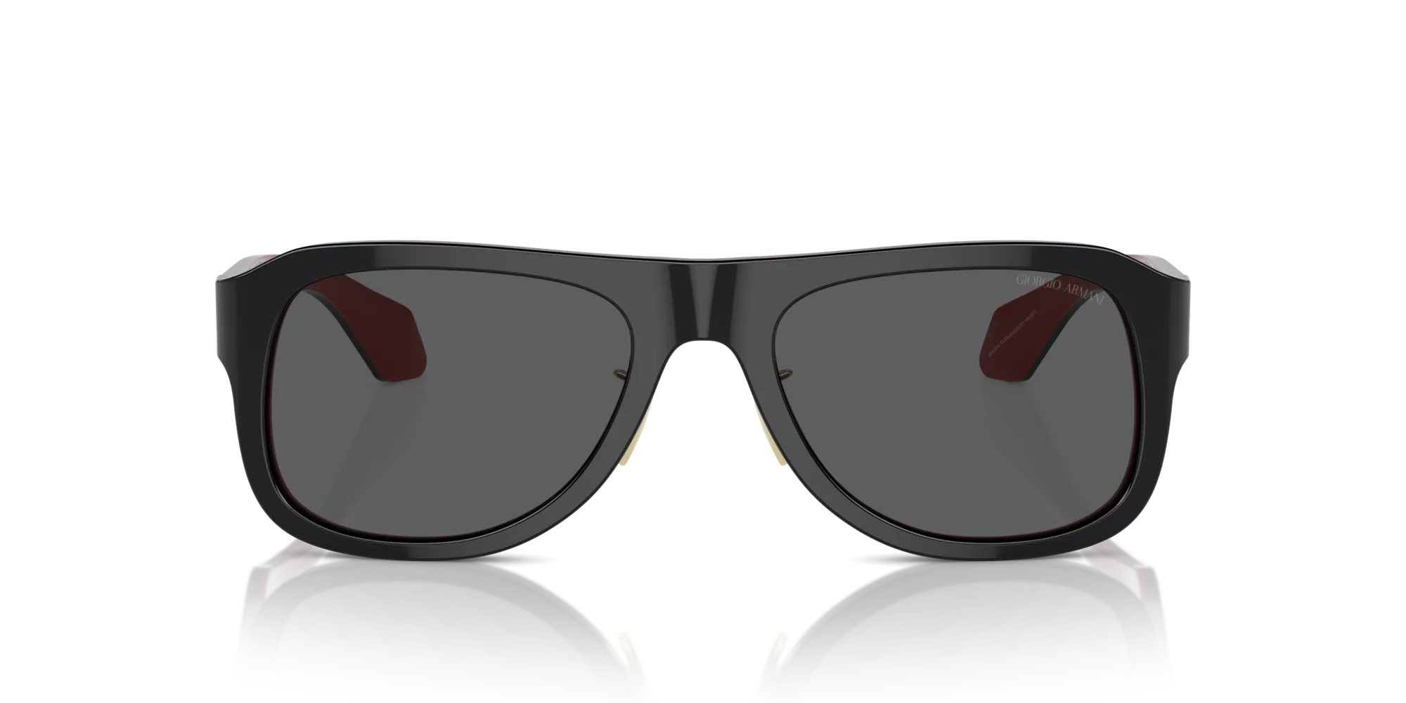 Giorgio Armani AR8209 6069B1 Occhiali da sole Acetato Nero Grigio Pilot Normale - immagine 3