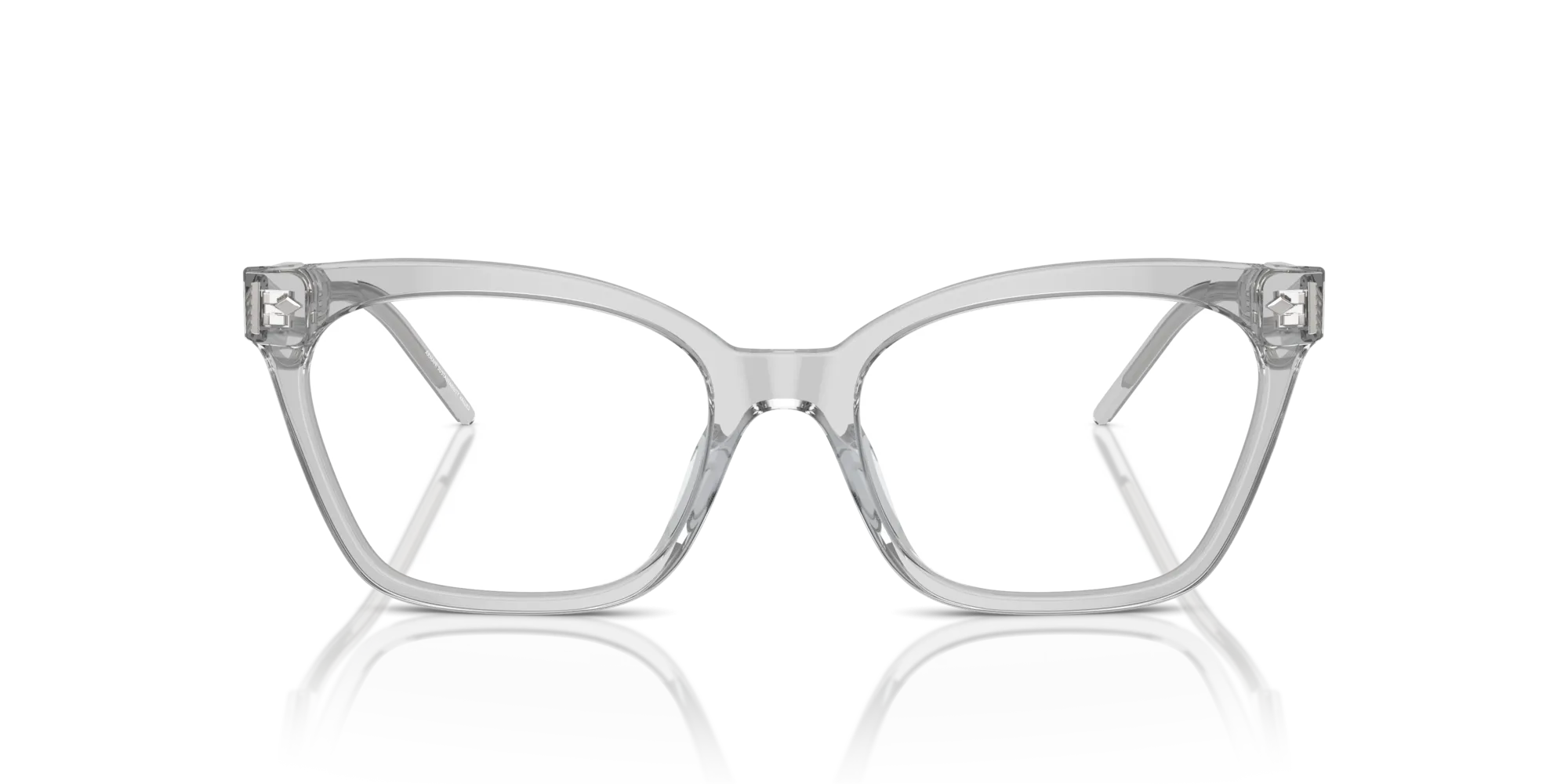 Giorgio Armani AR7257U 6080 Montature da vista Acetato Grigio Cat Eye Normale - immagine 3