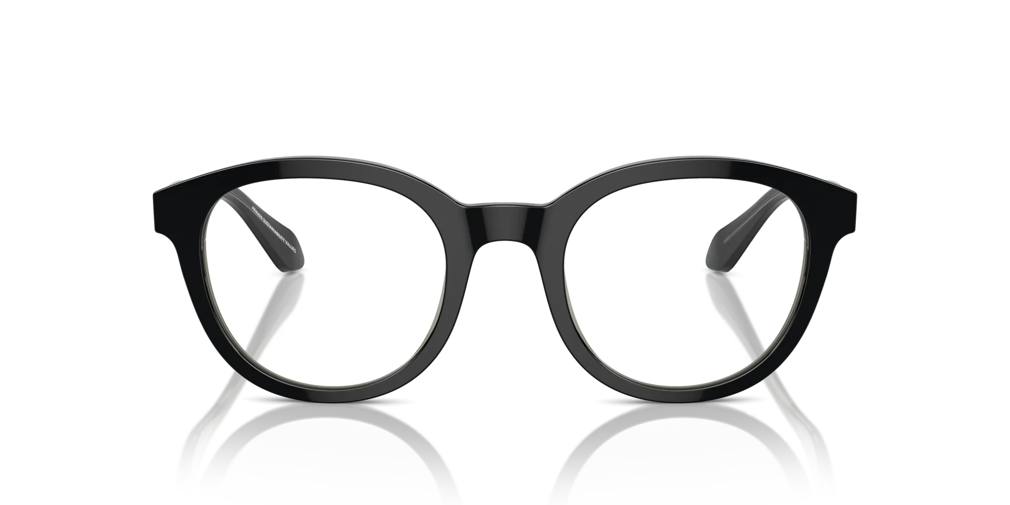 Giorgio Armani AR7256 6087 Montature da vista Acetato Nero Pantos Normale - immagine 3