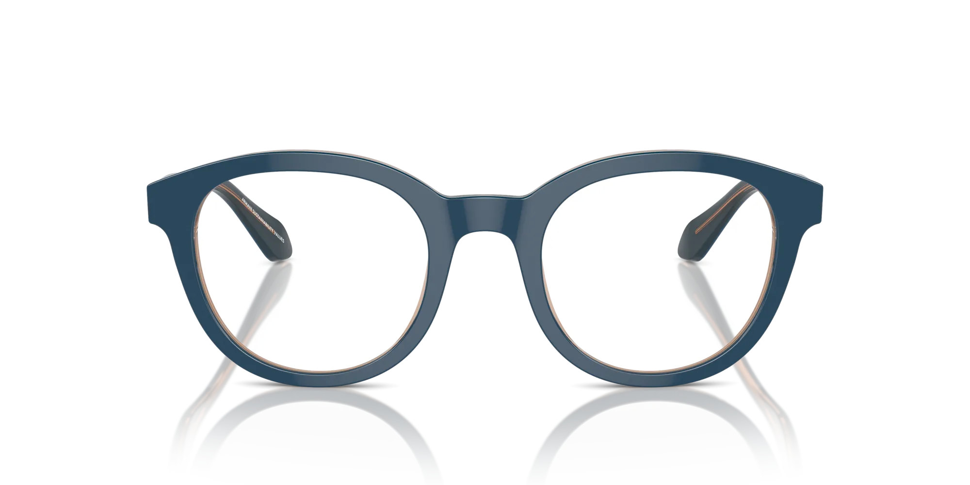 Giorgio Armani AR7256 6085 Montature da vista Acetato Blu Pantos Normale - immagine 3