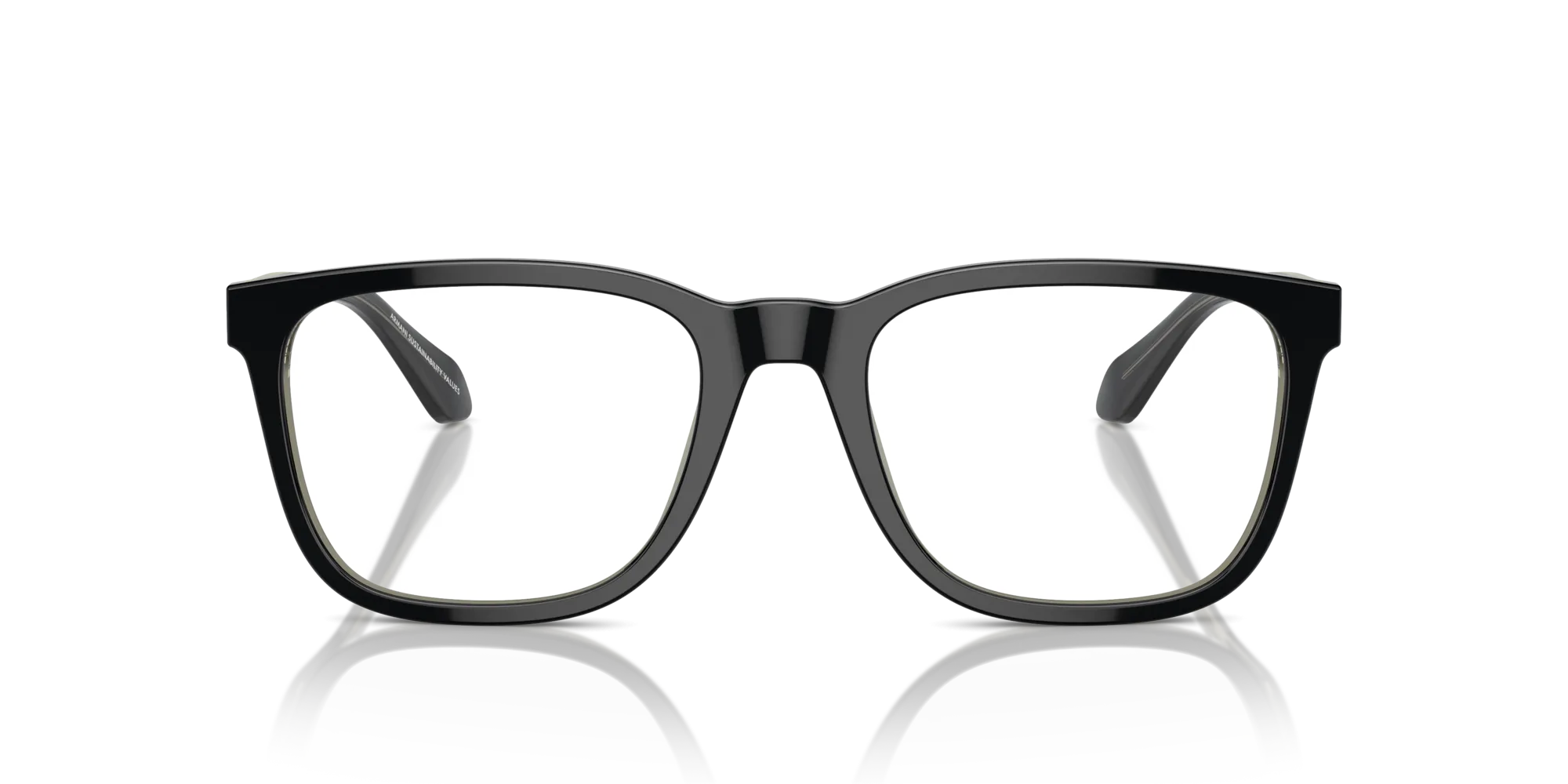 Giorgio Armani AR7255 6087 Montature da vista Acetato Nero Pillow Normale - immagine 3