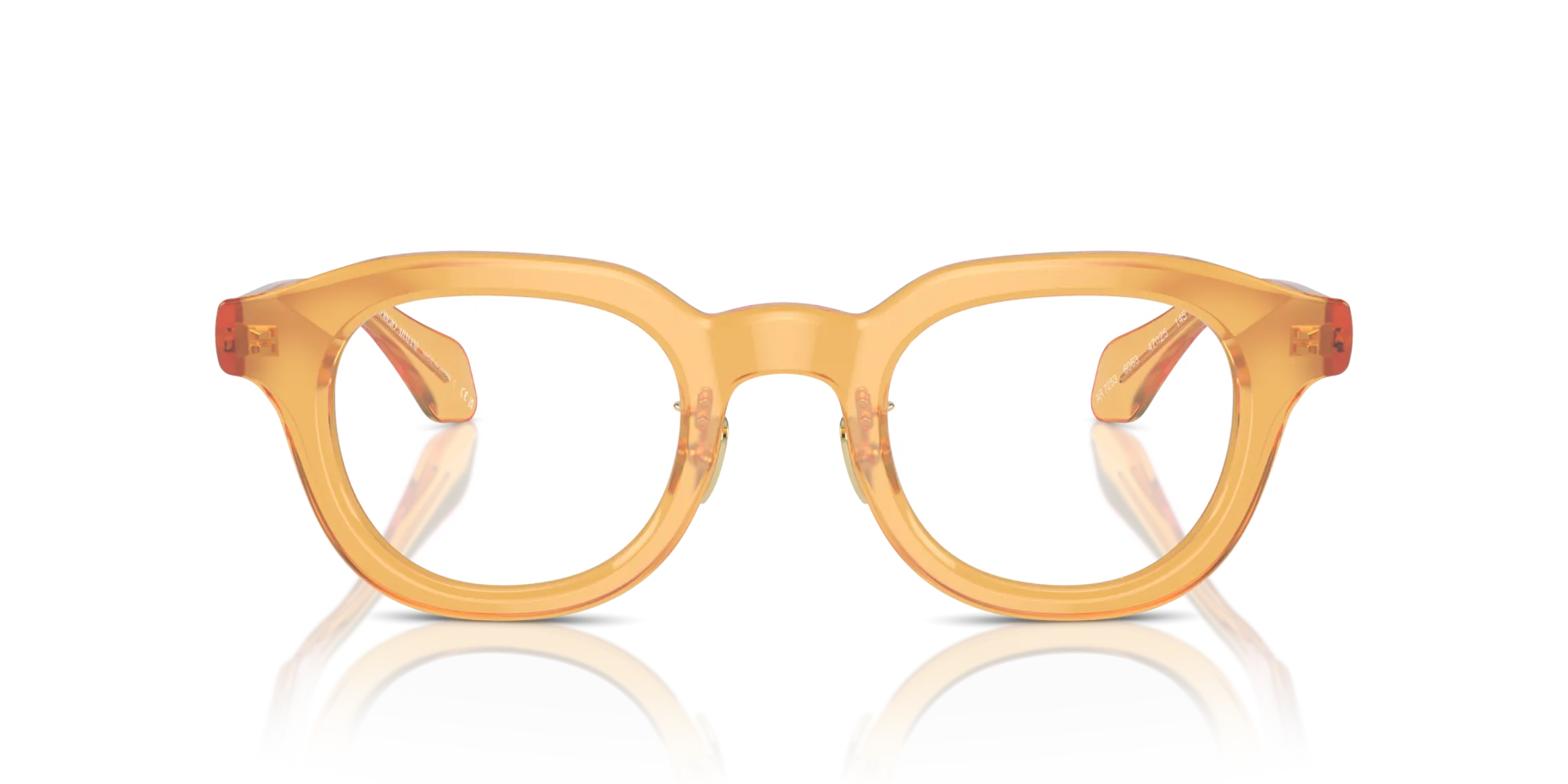 Giorgio Armani AR7253 6063 Montature da vista Acetato Giallo Pantos Normale - immagine 3