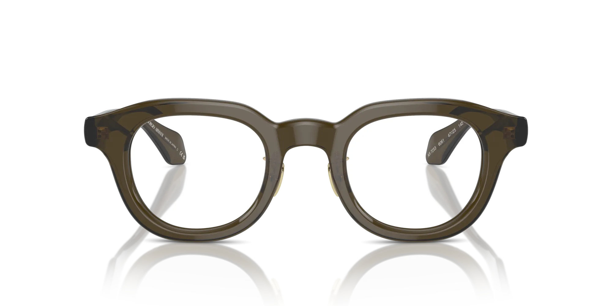 Giorgio Armani AR7253 6061 Montature da vista Acetato Verde Pantos Normale - immagine 3