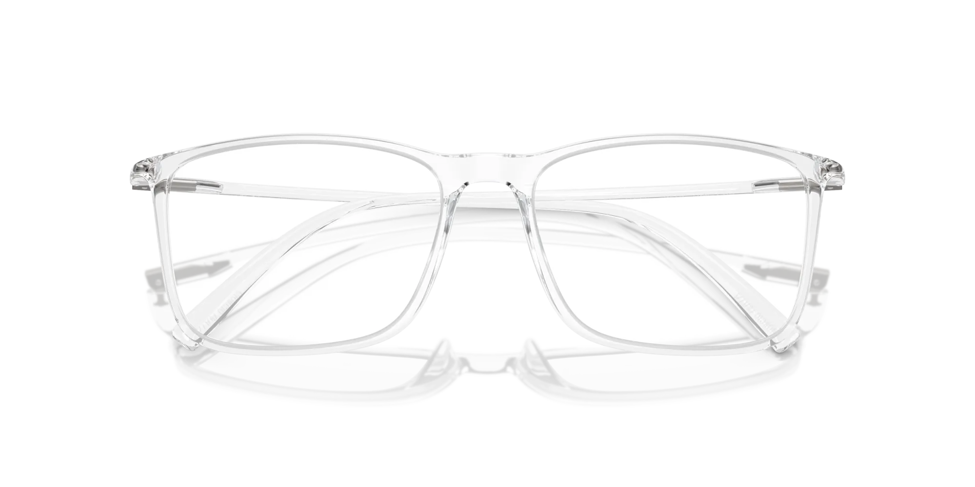 Giorgio Armani AR7244U 6126 Montature da vista Iniettato Trasparente Squadrata Normale - immagine 2