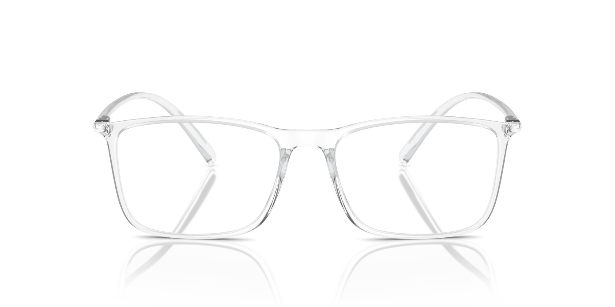 Giorgio Armani AR7244U 6126 Montature da vista Iniettato Trasparente Squadrata Normale - immagine 3