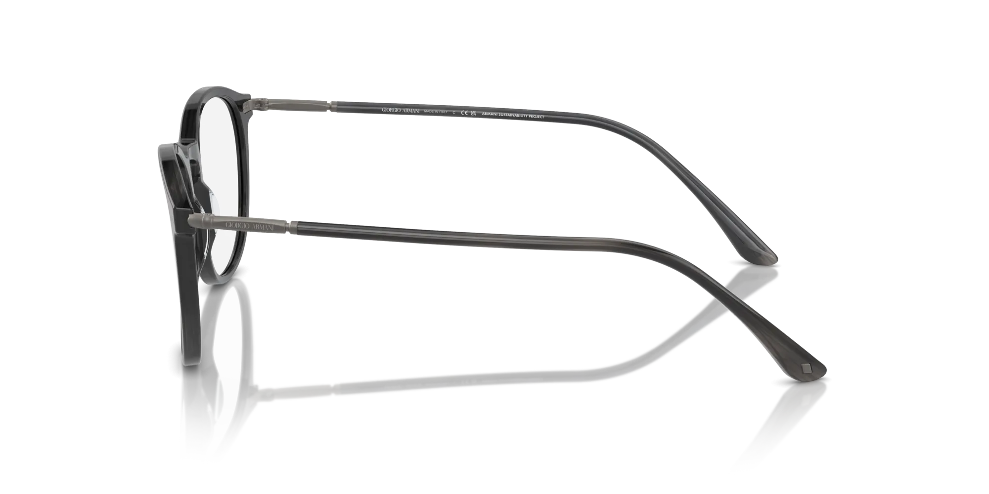 Giorgio Armani AR7125 5964 Montature da vista Acetato Grigio Pantos Normale - immagine 4