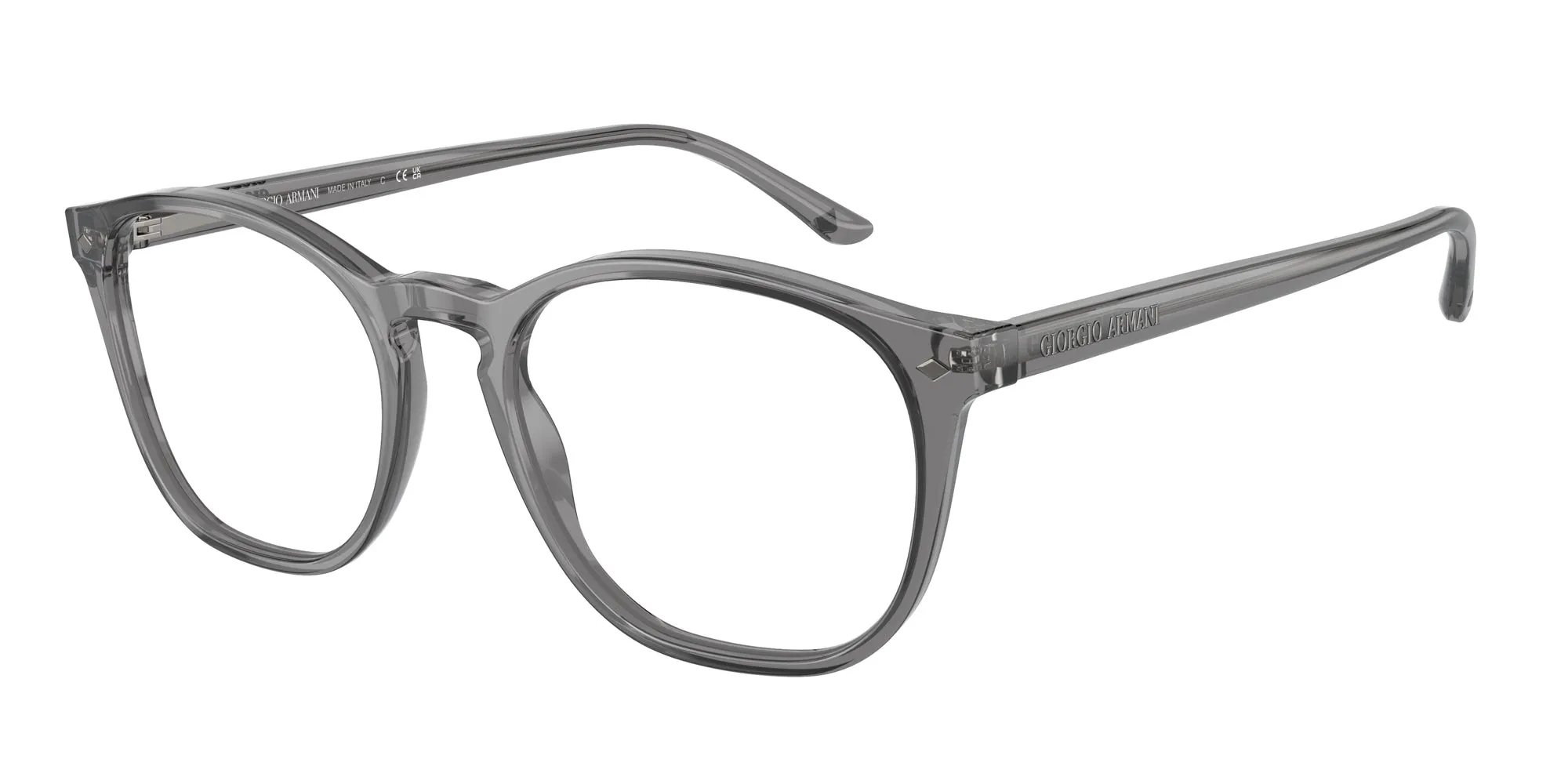 Giorgio Armani AR7074 5681 Montature da vista Acetato Grigio Pantos Normale - immagine 1
