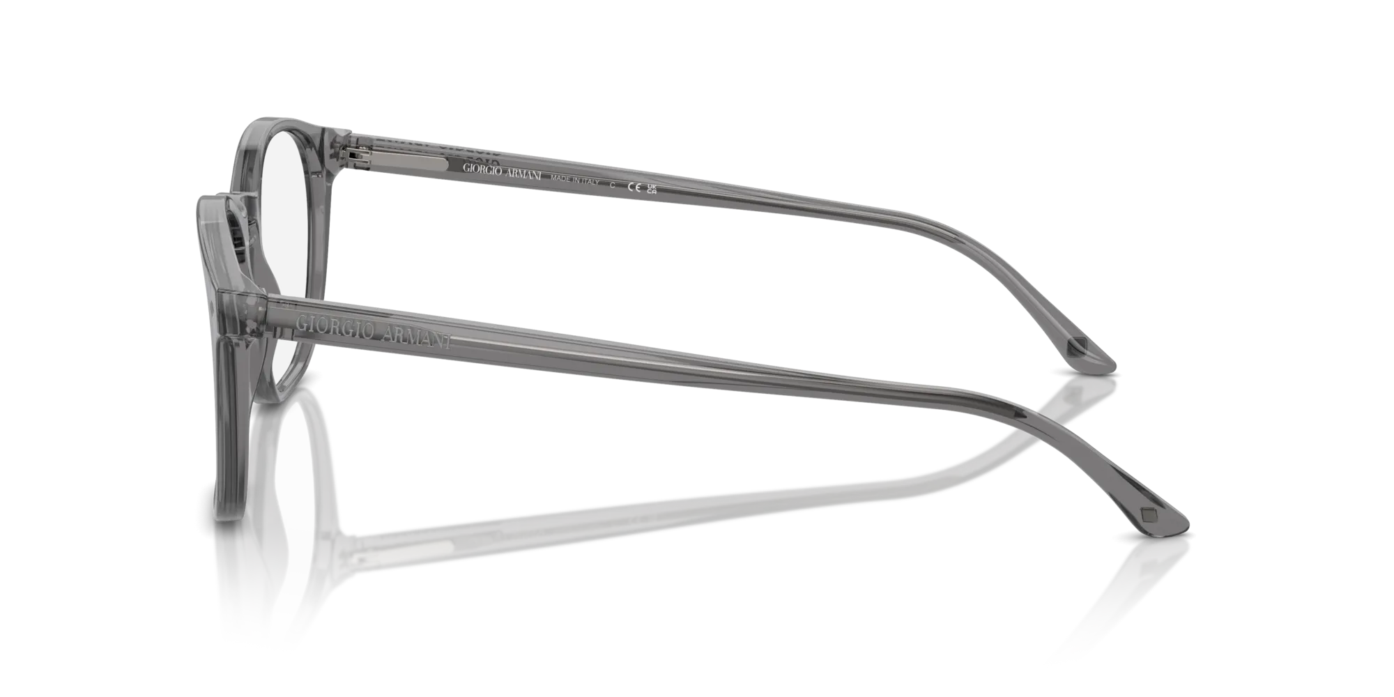 Giorgio Armani AR7074 5681 Montature da vista Acetato Grigio Pantos Normale - immagine 4