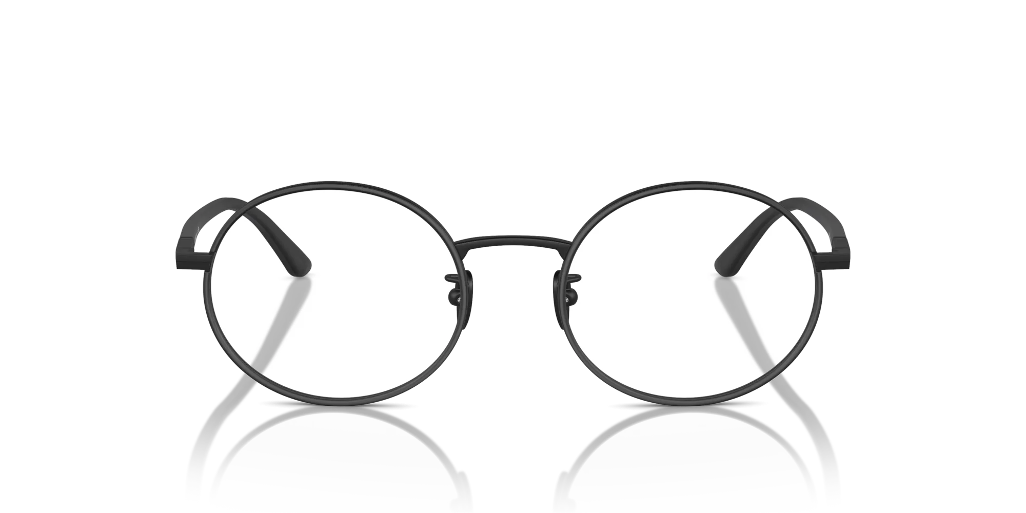 Giorgio Armani AR5145J 3001 Montature da vista Acciaio Nero Rotonda Normale - immagine 3