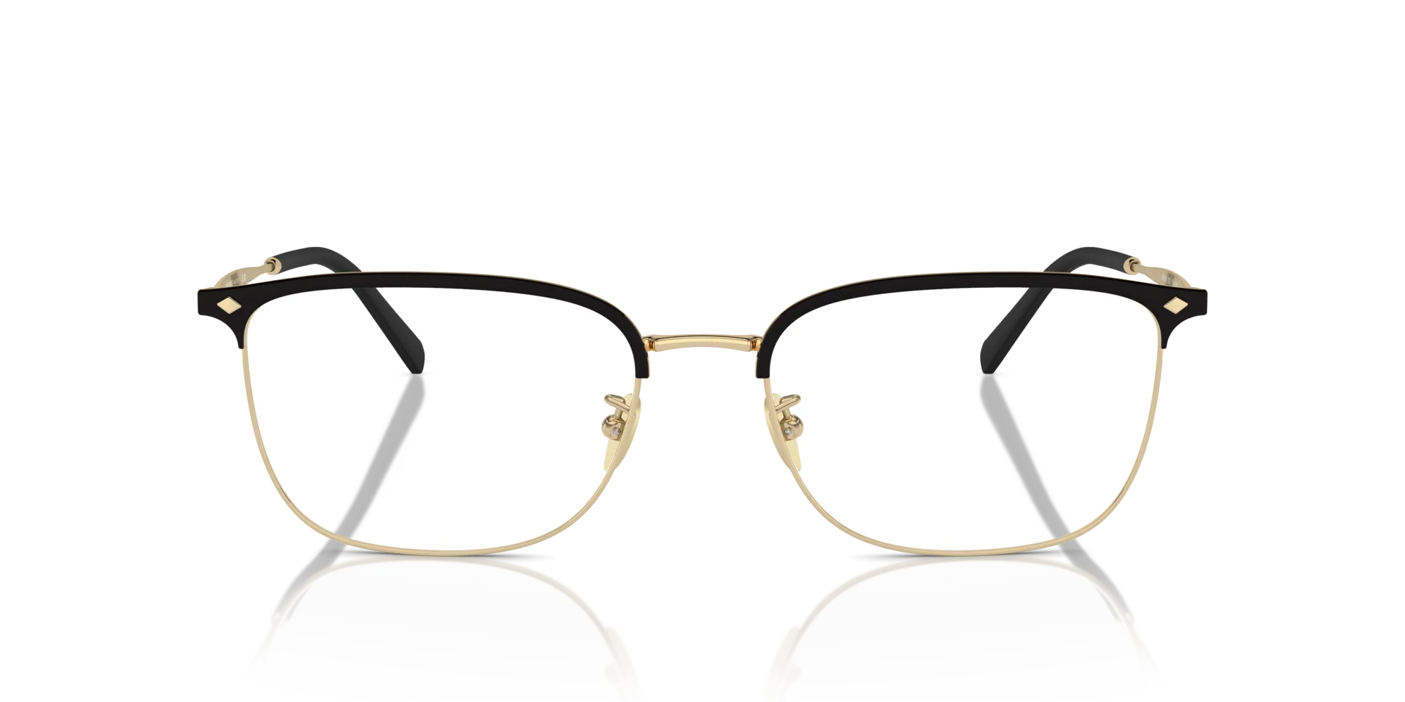 Giorgio Armani AR5143 3013 Montature da vista Acciaio Oro Squadrata Normale - immagine 3