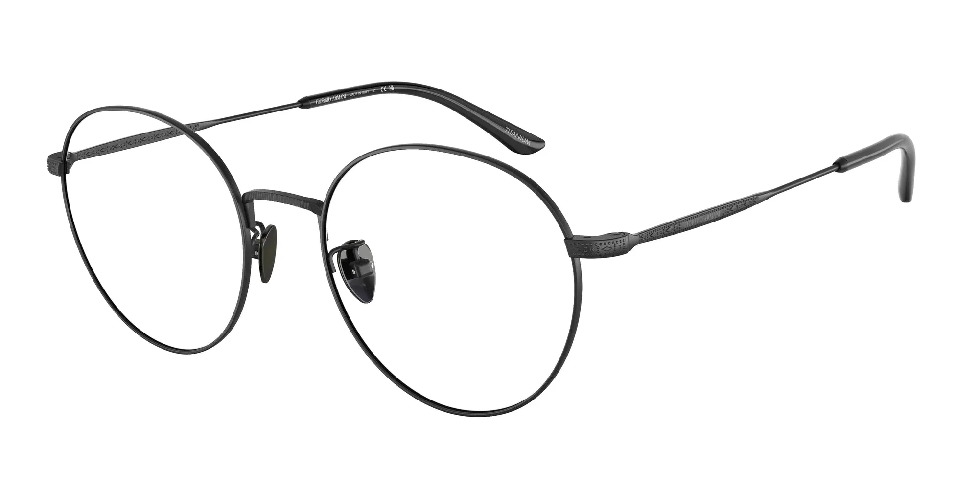 Giorgio Armani AR5131TD 3277 Montature da vista Titanio Nero Pantos Normale - immagine 1