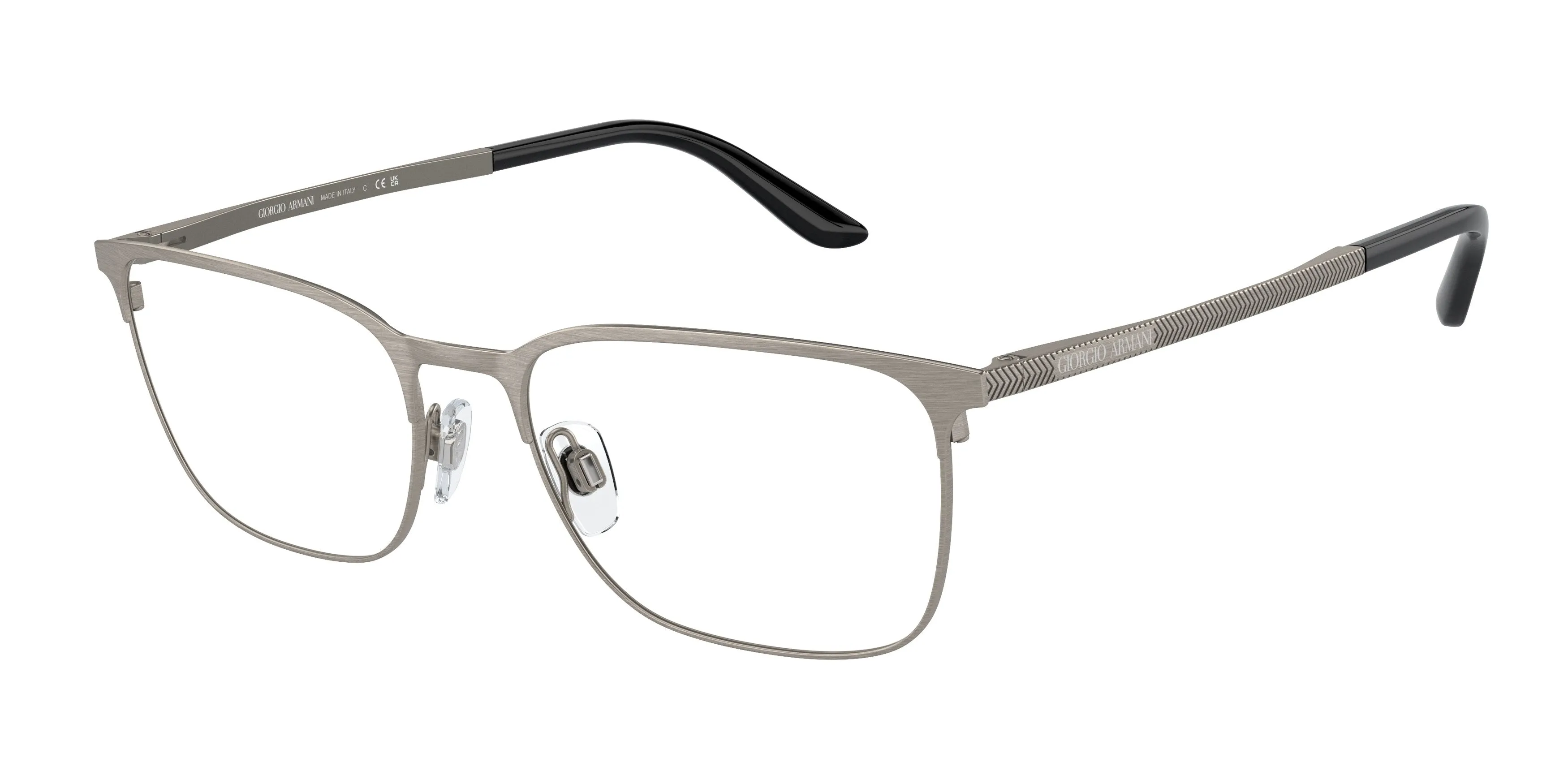 Giorgio Armani AR5054 3259 Montature da vista Metallo Grigio Squadrata Normale - immagine 1
