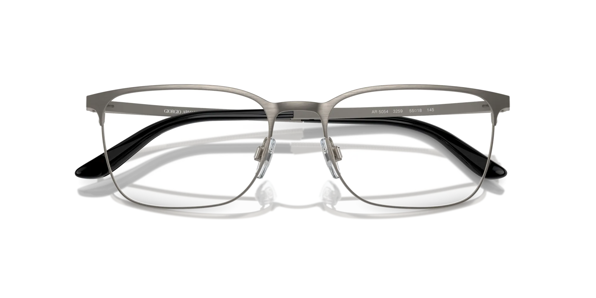 Giorgio Armani AR5054 3259 Montature da vista Metallo Grigio Squadrata Normale - immagine 2