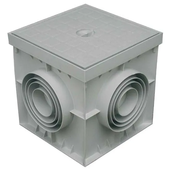 DI.M.EL. S.R.L. POZZETTO IN PLASTICA PP HD COPERCHIO INCLUSO (Cm 30x30) - immagine 1