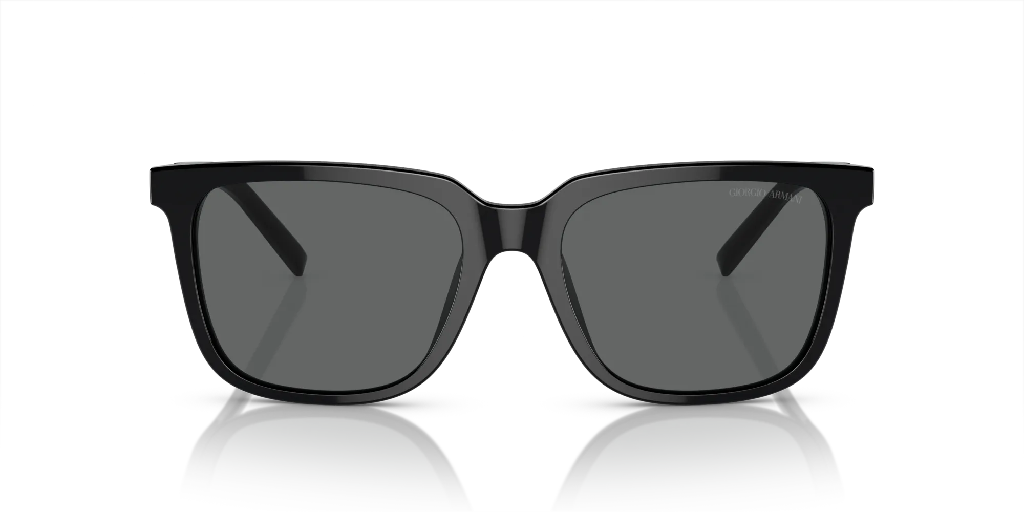 Giorgio Armani AR8202U 587587 Occhiali da sole Acetato Nero Grigio Pillow Normale - immagine 3