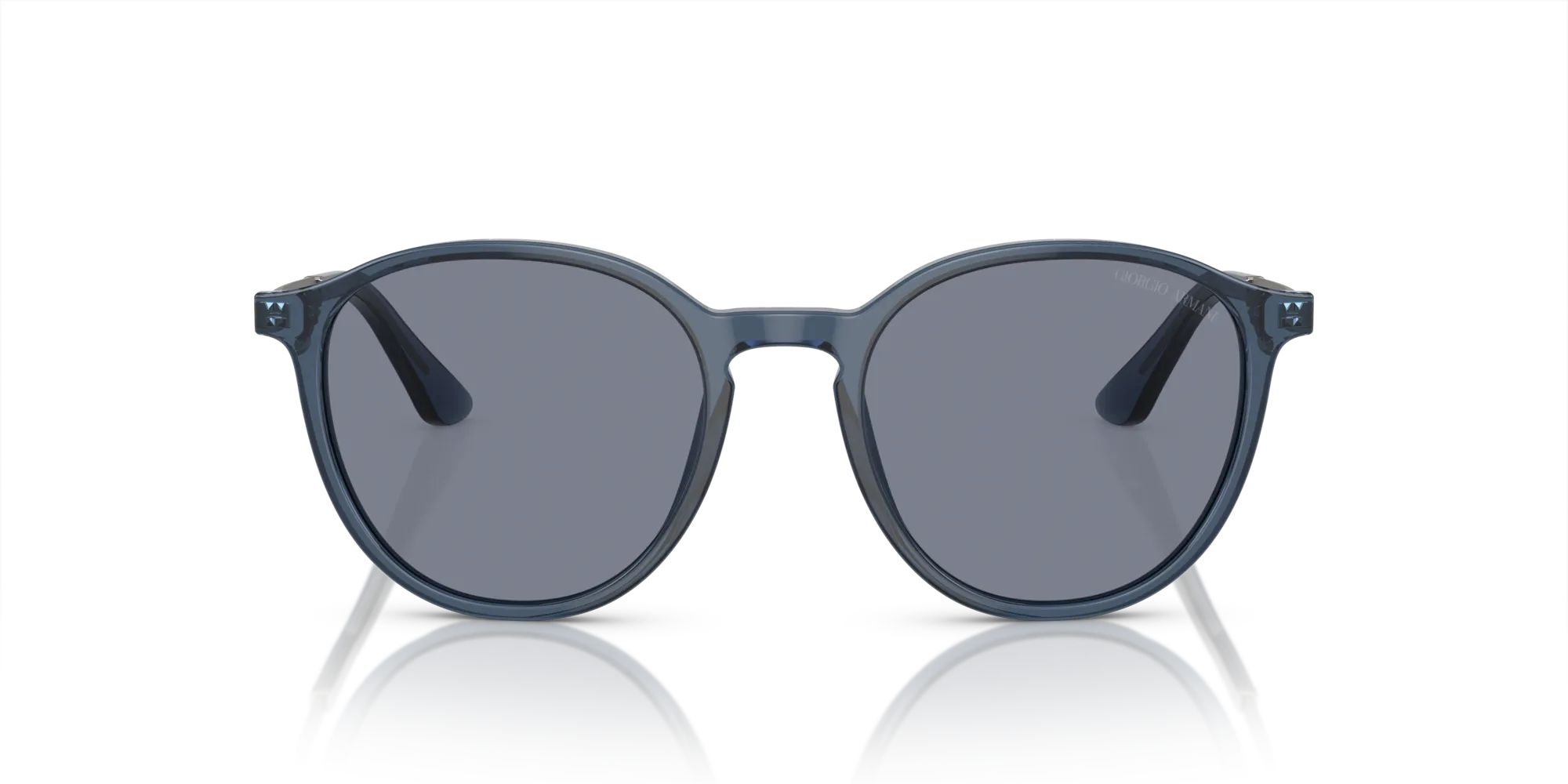 Giorgio Armani AR8196 603519 Occhiali da sole Acetato Blu Blu Pantos Normale - immagine 3