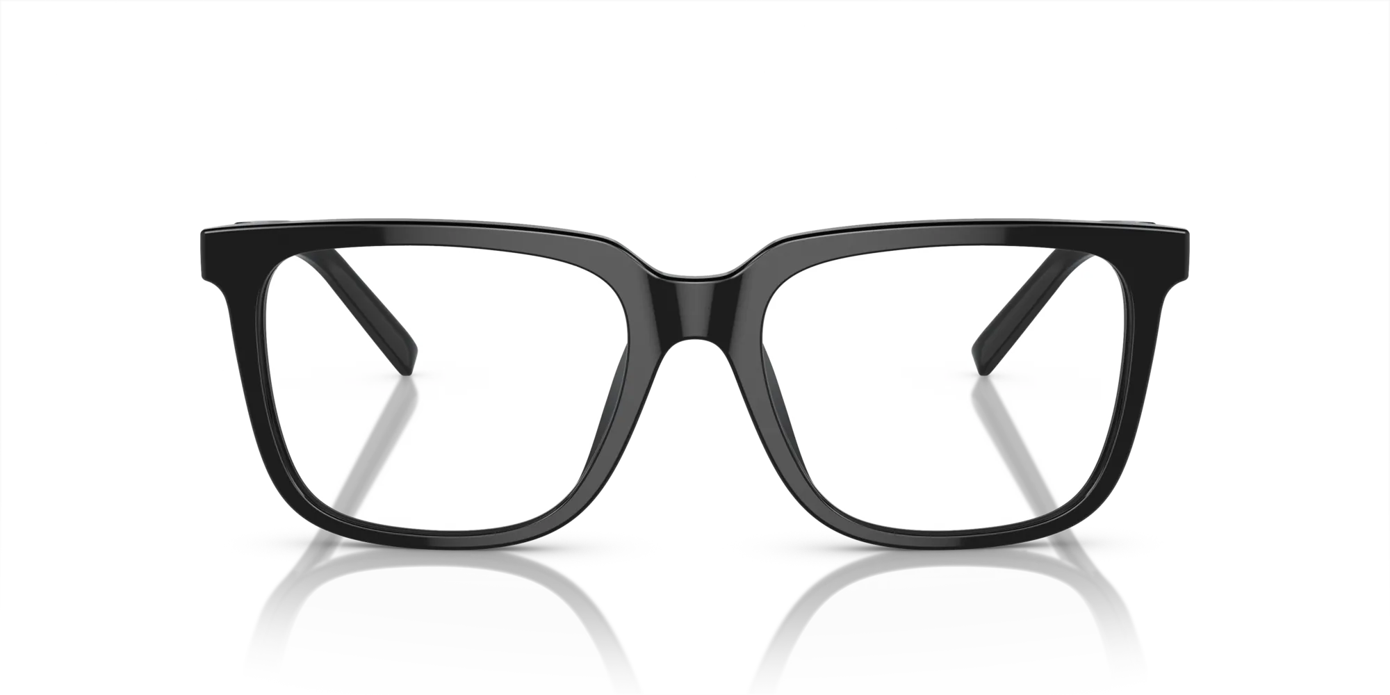 Giorgio Armani AR7252U 5875 Montature da vista Acetato Nero Trasparente Squadrata Normale - immagine 3