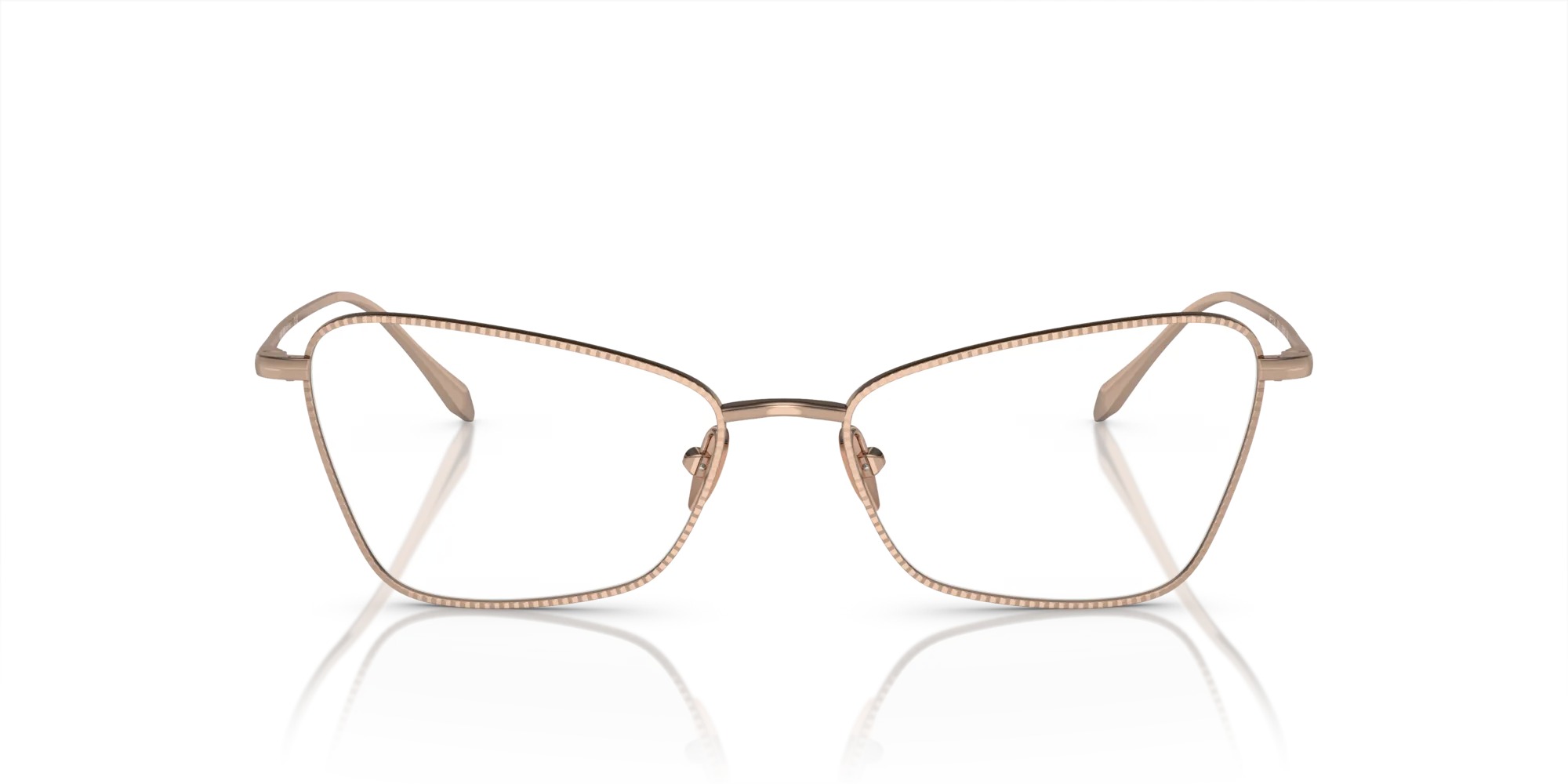 Giorgio Armani AR5140 3011 Montature da vista Acciaio Oro Cat Eye Normale - immagine 3