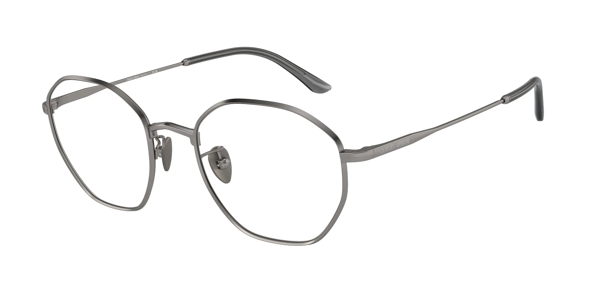 Giorgio Armani AR5139 3003 Montature da vista Metallo Grigio Squadrata Normale - immagine 1