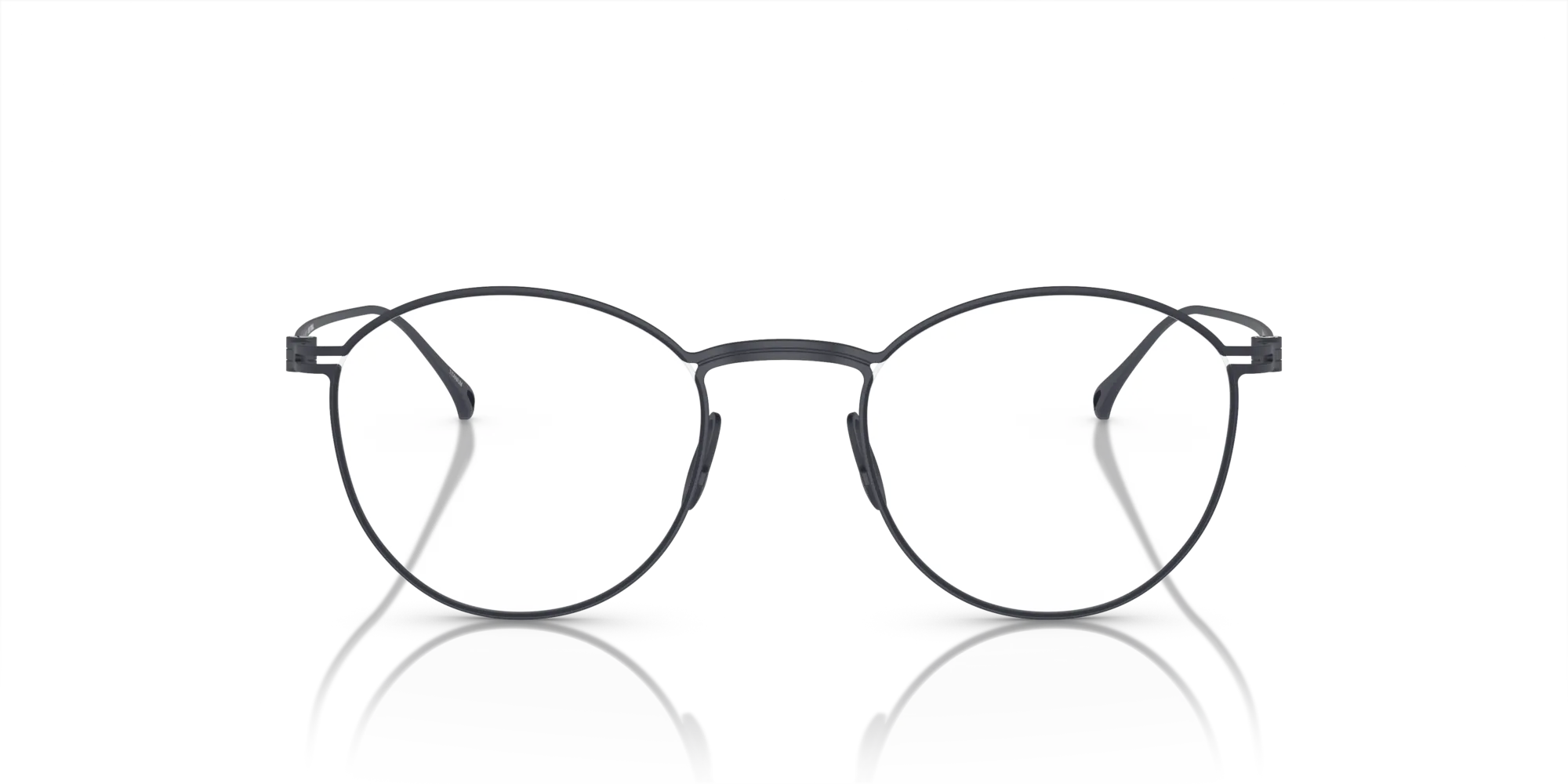Giorgio Armani AR5136T 3351 Montature da vista Titanio Blu Pantos Normale - immagine 3
