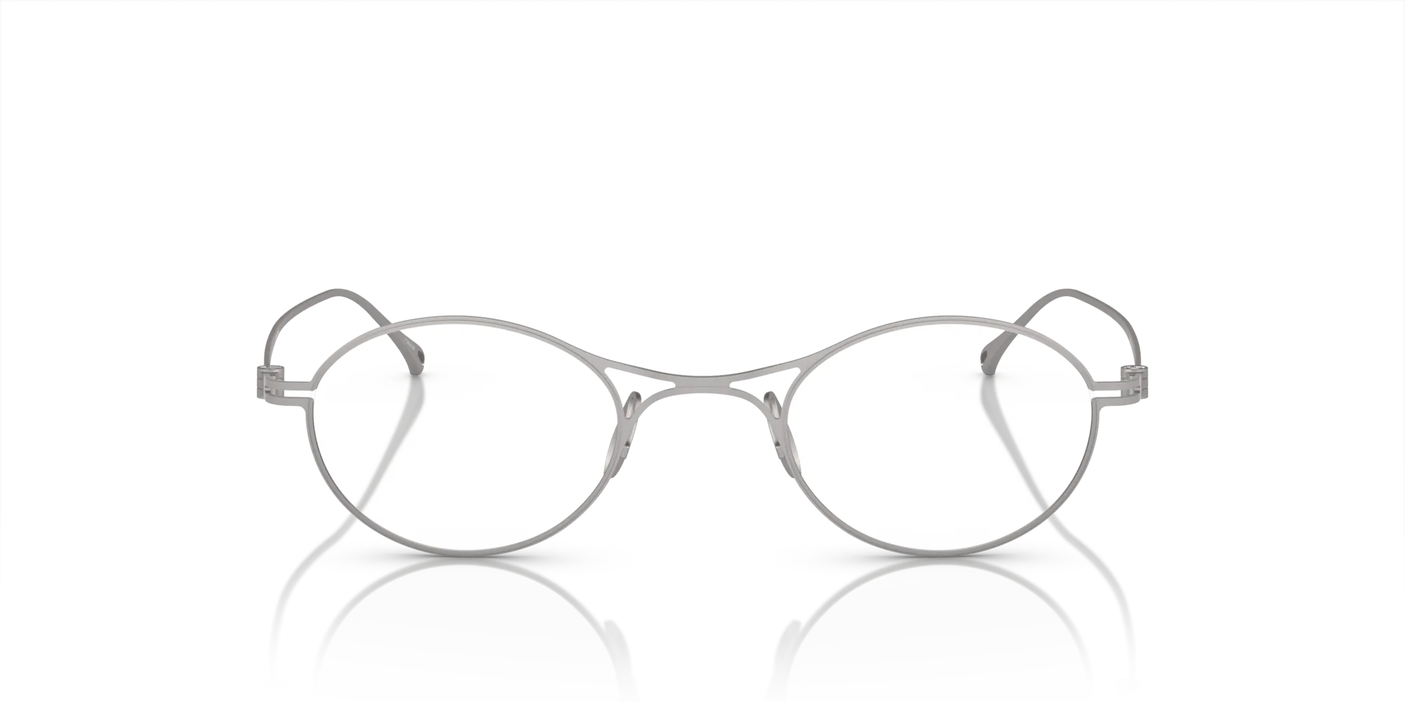 Giorgio Armani AR5135T 3356 Montature da vista Titanio Grigio Rotonda Normale - immagine 3