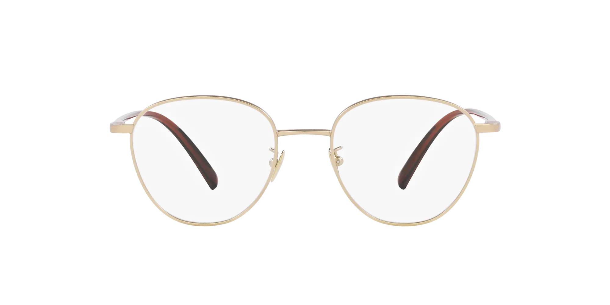 Giorgio Armani AR5134 3002 Montature da vista Acciaio Oro Trasparente Pantos Normale - immagine 2