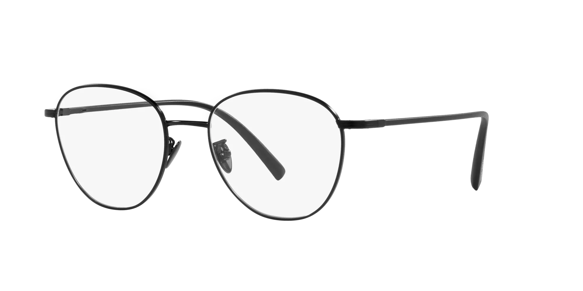 Giorgio Armani AR5134 3001 Montature da vista Acciaio Nero Trasparente Pantos Normale - immagine 3