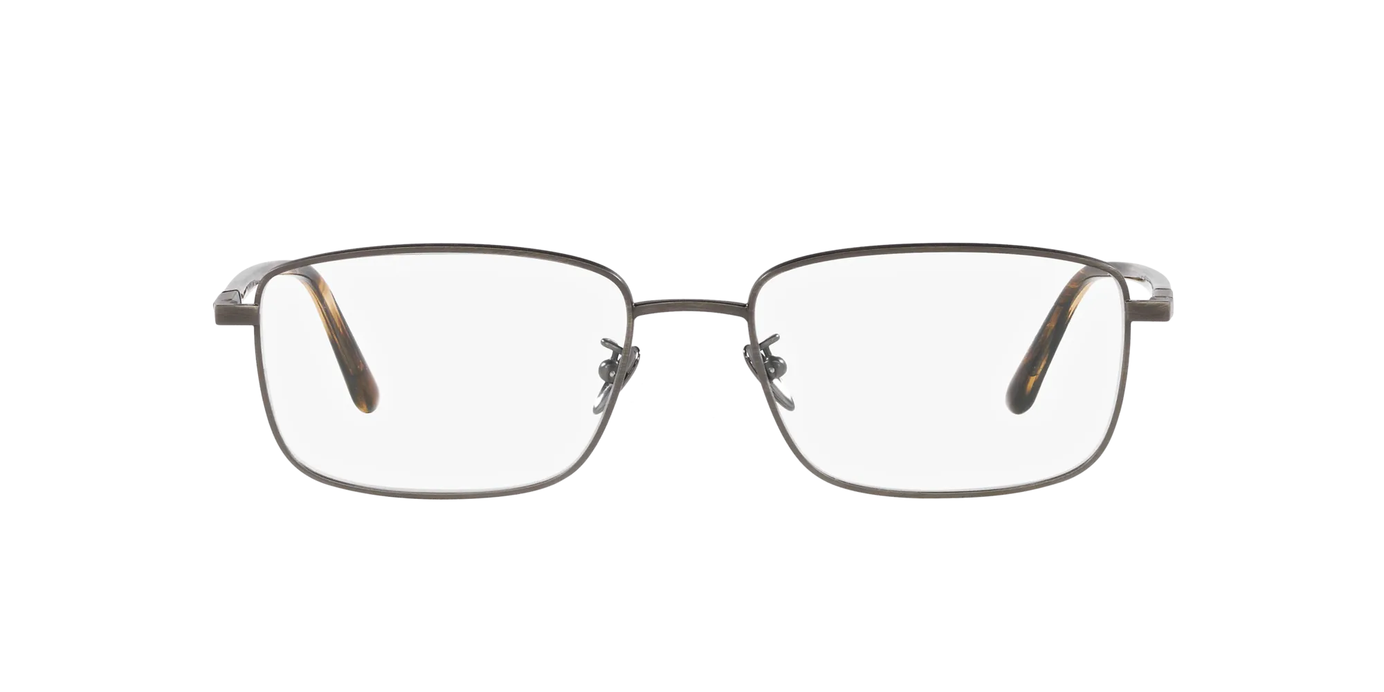 Giorgio Armani AR5133 3259 Montature da vista Acciaio Grigio Trasparente Squadrata Normale - immagine 2