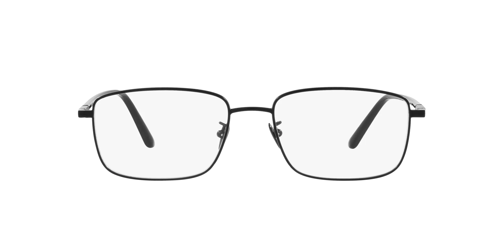 Giorgio Armani AR5133 3001 Montature da vista Acciaio Nero Trasparente Squadrata Normale - immagine 2