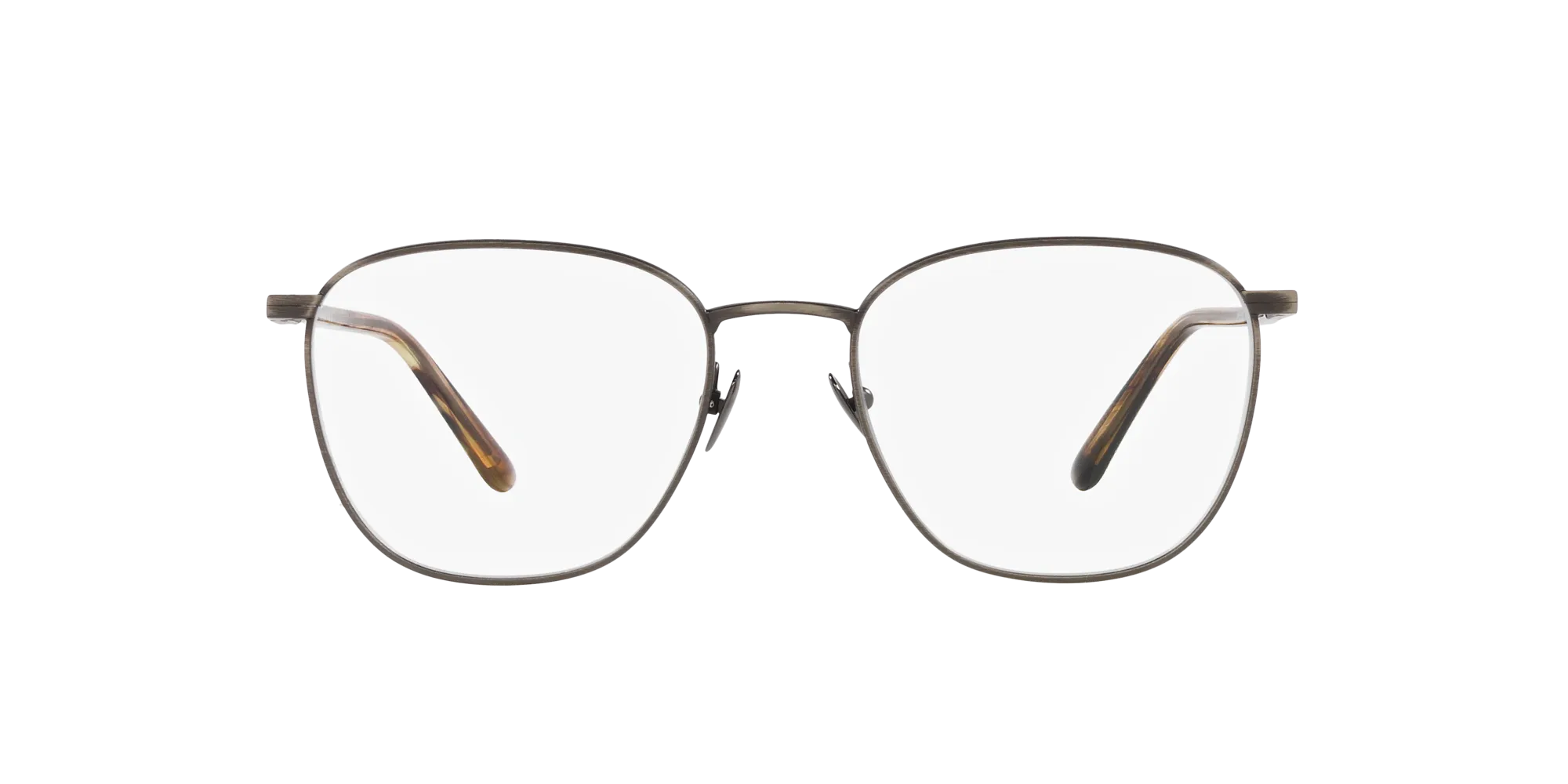 Giorgio Armani AR5132 3259 Montature da vista Acciaio Grigio Trasparente Squadrata Normale - immagine 2