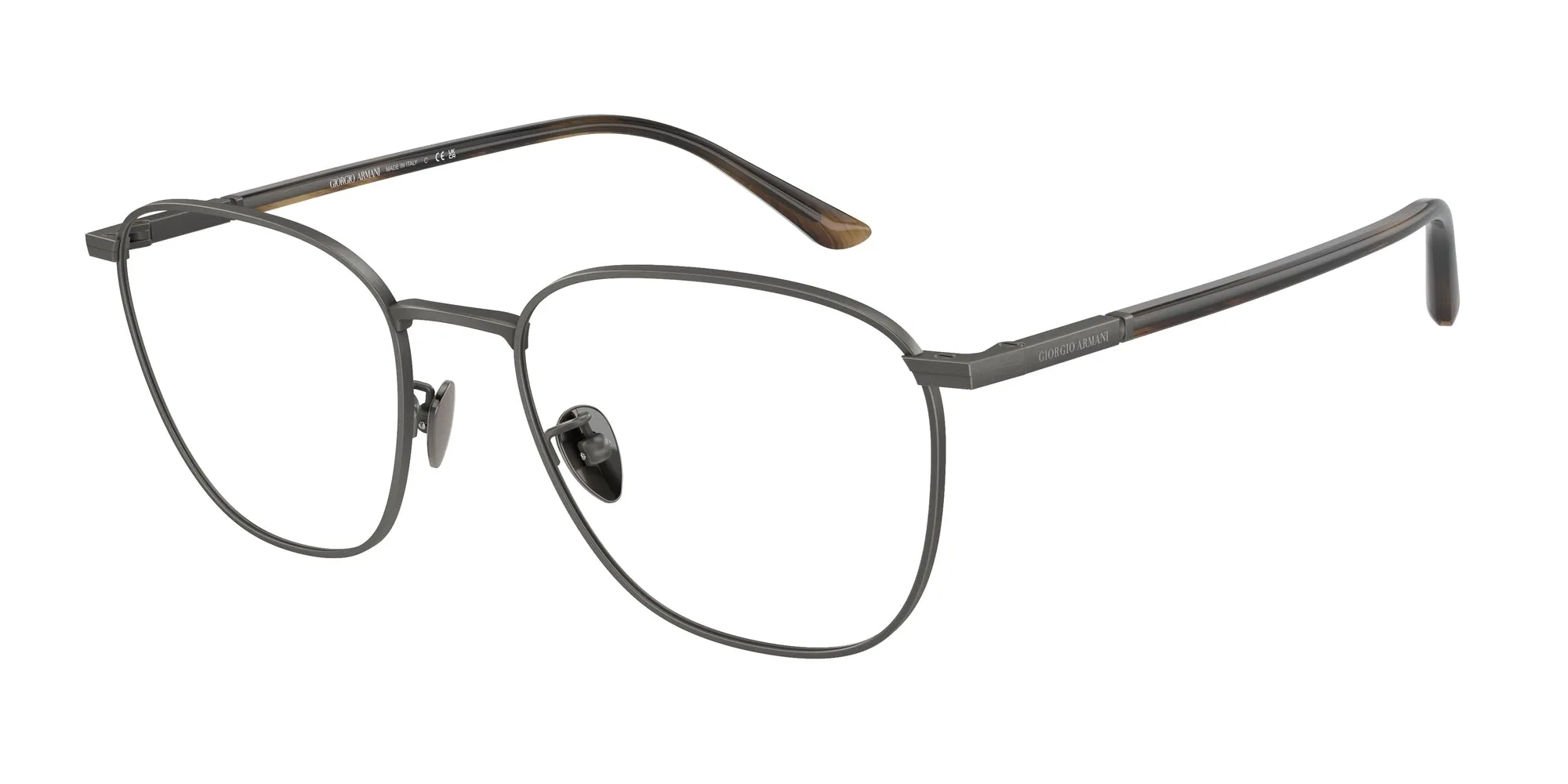 Giorgio Armani AR5132 3259 Montature da vista Acciaio Grigio Squadrata Normale - immagine 1