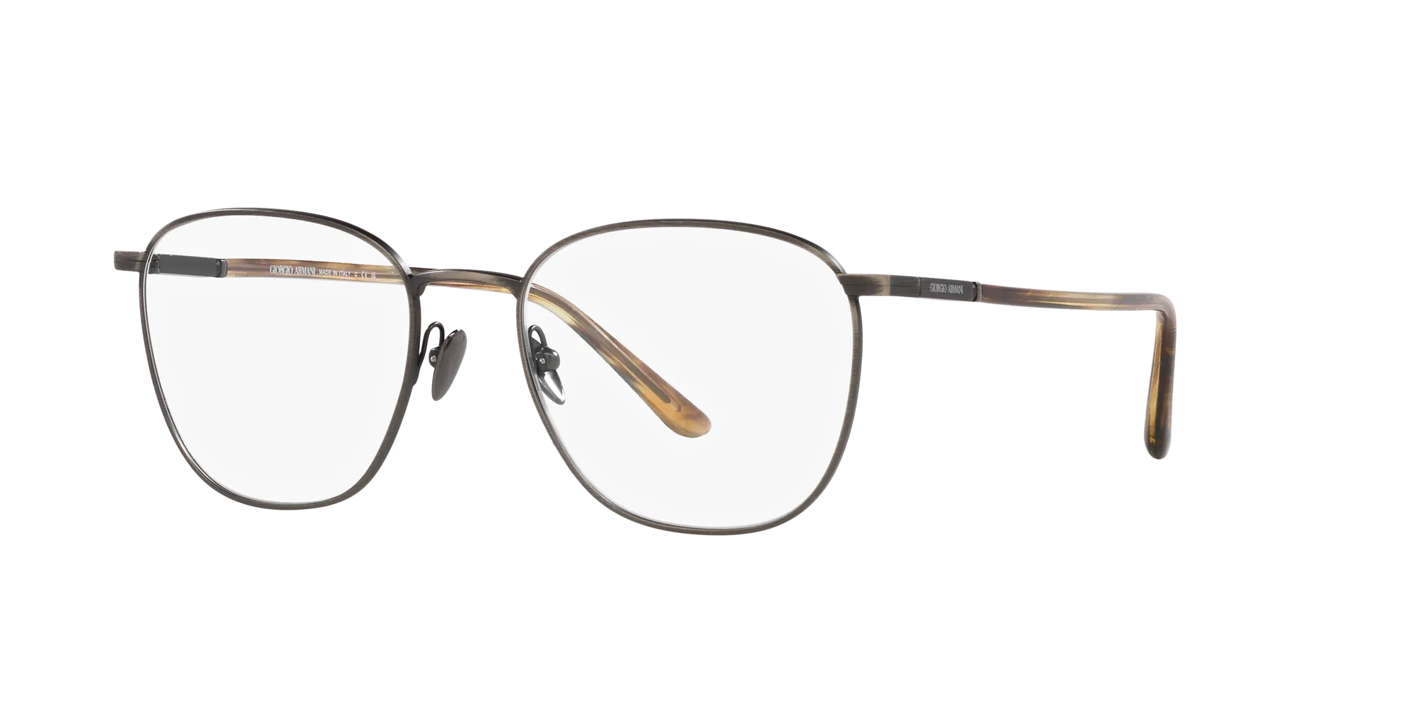 Giorgio Armani AR5132 3259 Montature da vista Acciaio Grigio Squadrata Normale - immagine 3