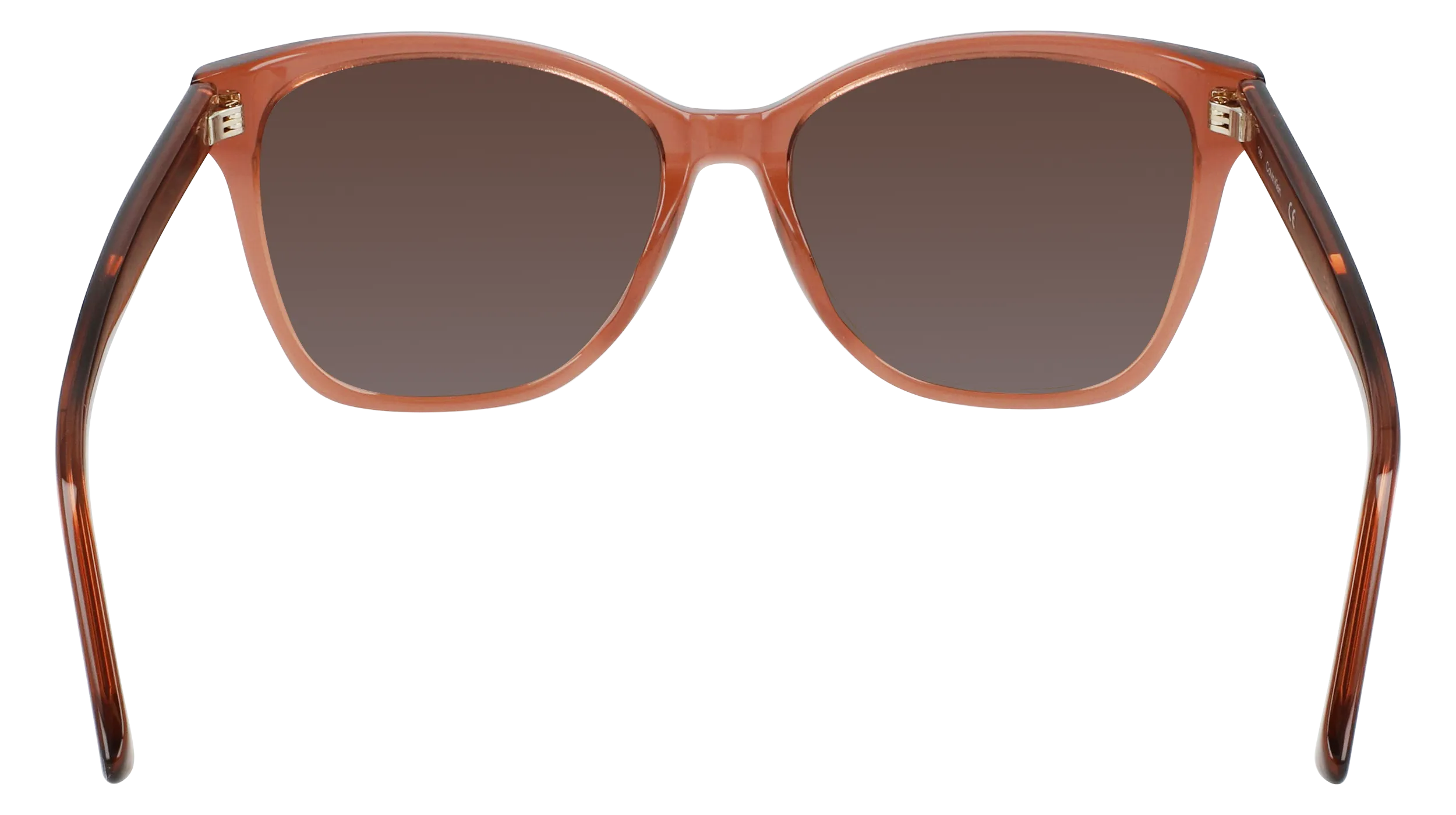 Calvin Klein CK21529S 601 Occhiali da sole Acetato Rosso Marrone Squadrata Fotocromatiche Fotocromatiche - immagine 4