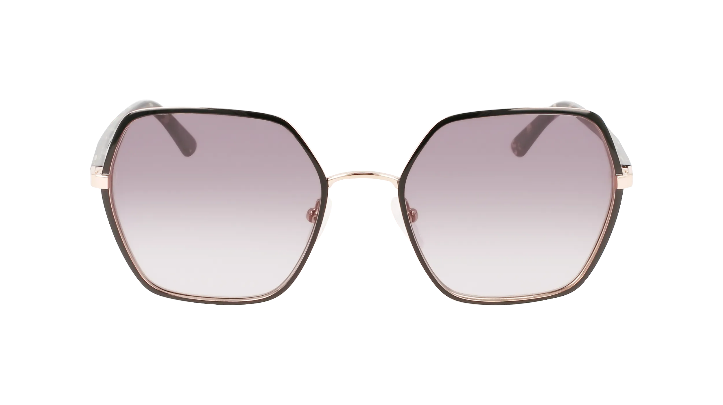 Calvin Klein CK21131S 001 Occhiali da sole Metallo Nero Viola Squadrata Normale Fotocromatiche - immagine 2