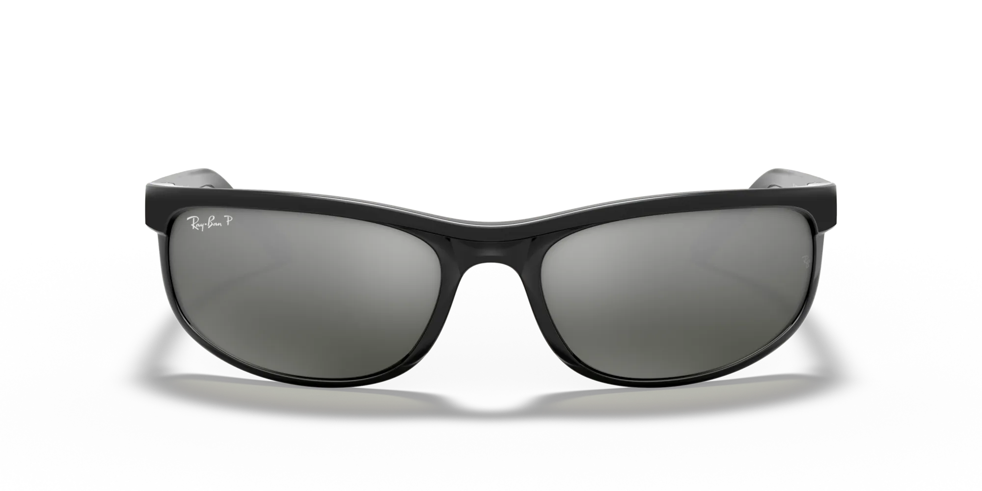Ray - Ban RB2027 PREDATOR 2 601/W1 Occhiali da sole Nylon Nero Grigio Squadrata Polarizzata - immagine 3