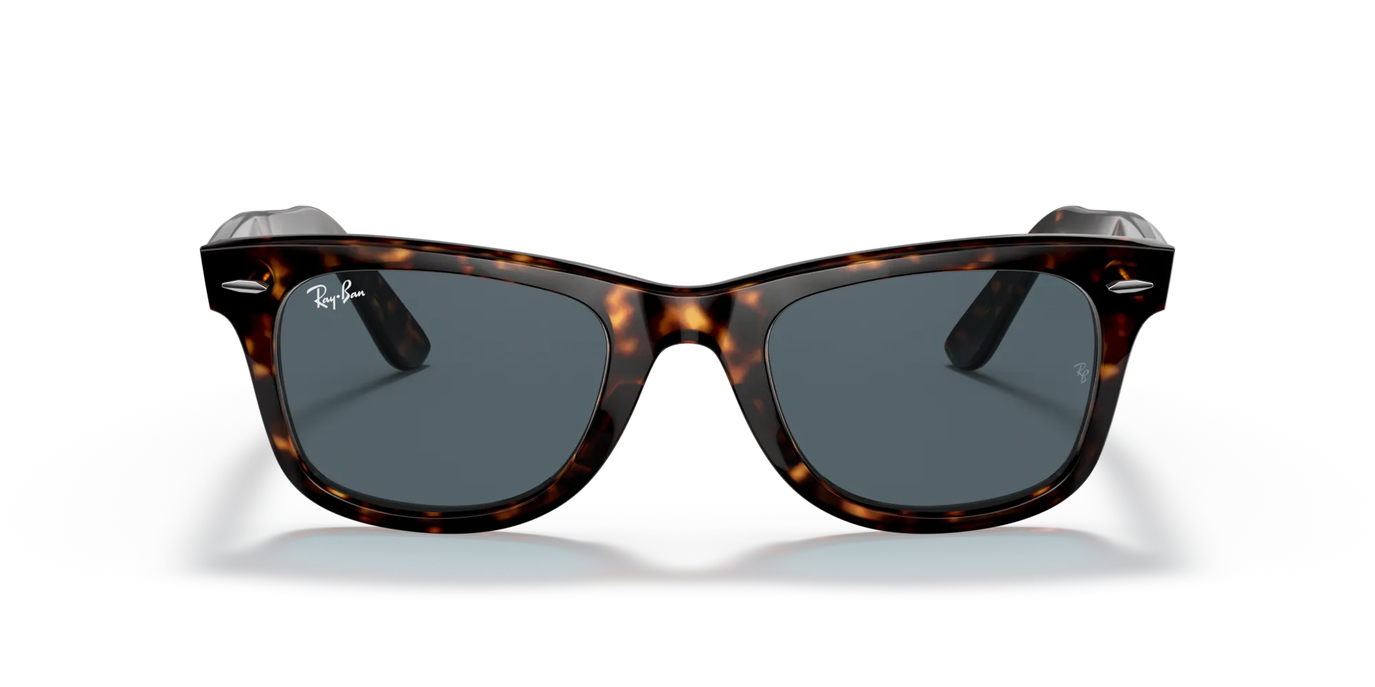 Ray - Ban RB2140 WAYFARER 902/R5 Occhiali da sole Acetato Tartaruga Blu Squadrata Normale - immagine 3