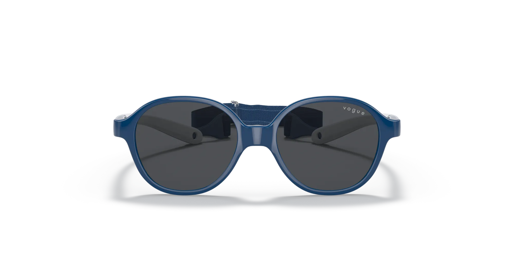 VOGUE EYEWEAR VJ2012 297487 Occhiali da sole bambino Iniettato Blu Grigio Pillow Normale - immagine 3