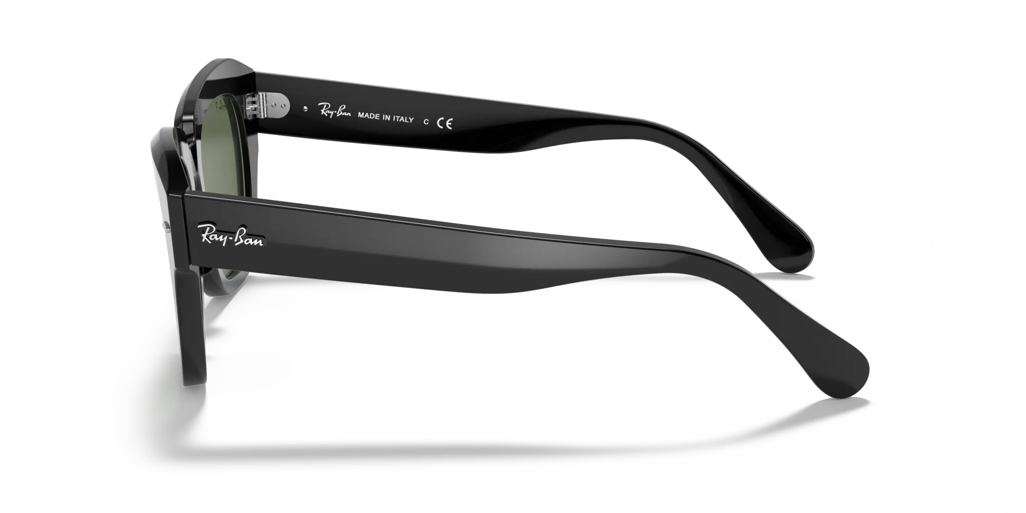 Ray - Ban RB2186 STATE STREET 901/58 Occhiali da sole Acetato Nero G15 Squadrata Polarizzata - immagine 4