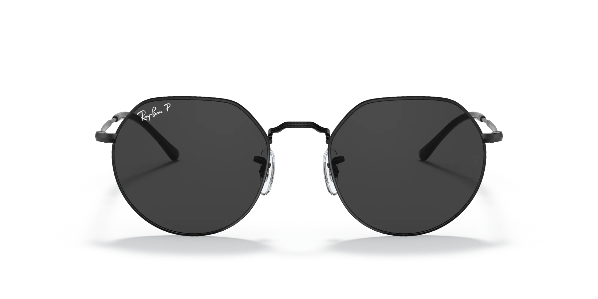 Ray - Ban RB3565 JACK 002/48 Occhiali da sole Metallo Nero [""] Geometrica Polarizzata - immagine 3