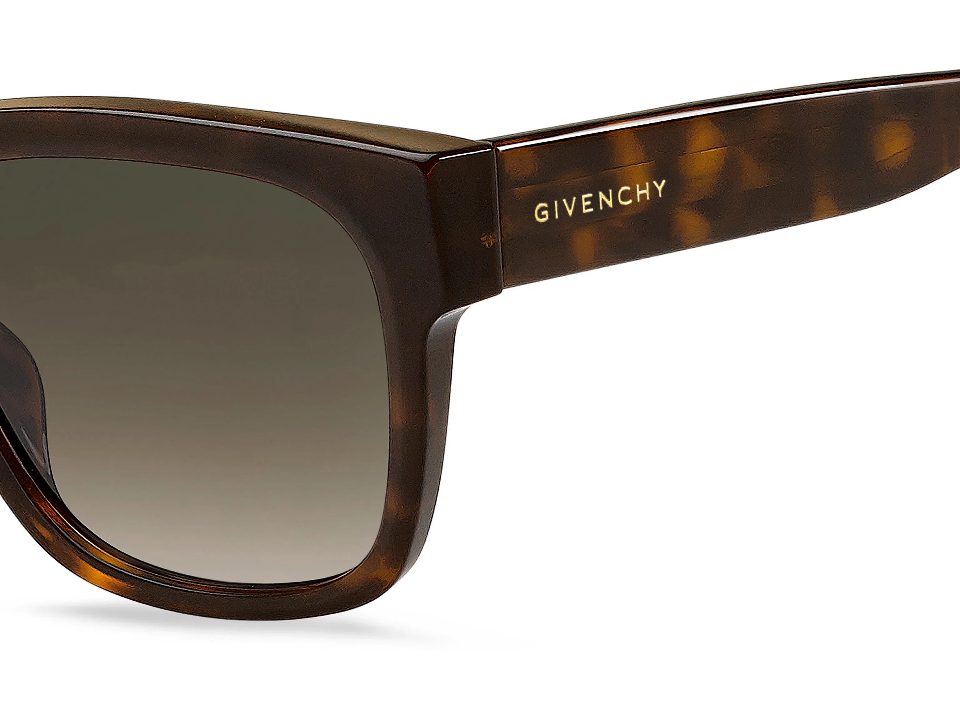 Givenchy GV 7211/G/S 086/HA Occhiali da sole Acetato Havana Marrone Squadrata Normale Sfumato - immagine 3