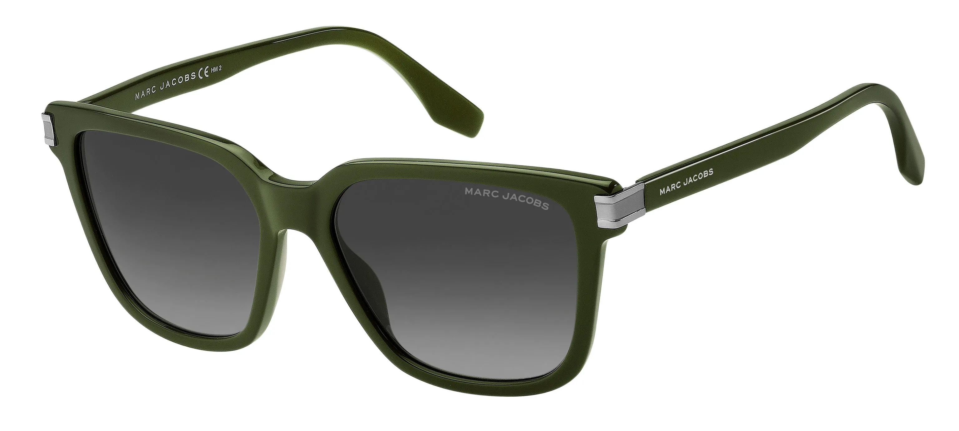 Marc Jacobs MARC 567/S 1ED/9O Occhiali da sole Acetato Verde Grigio Squadrata Normale Sfumato - immagine 1