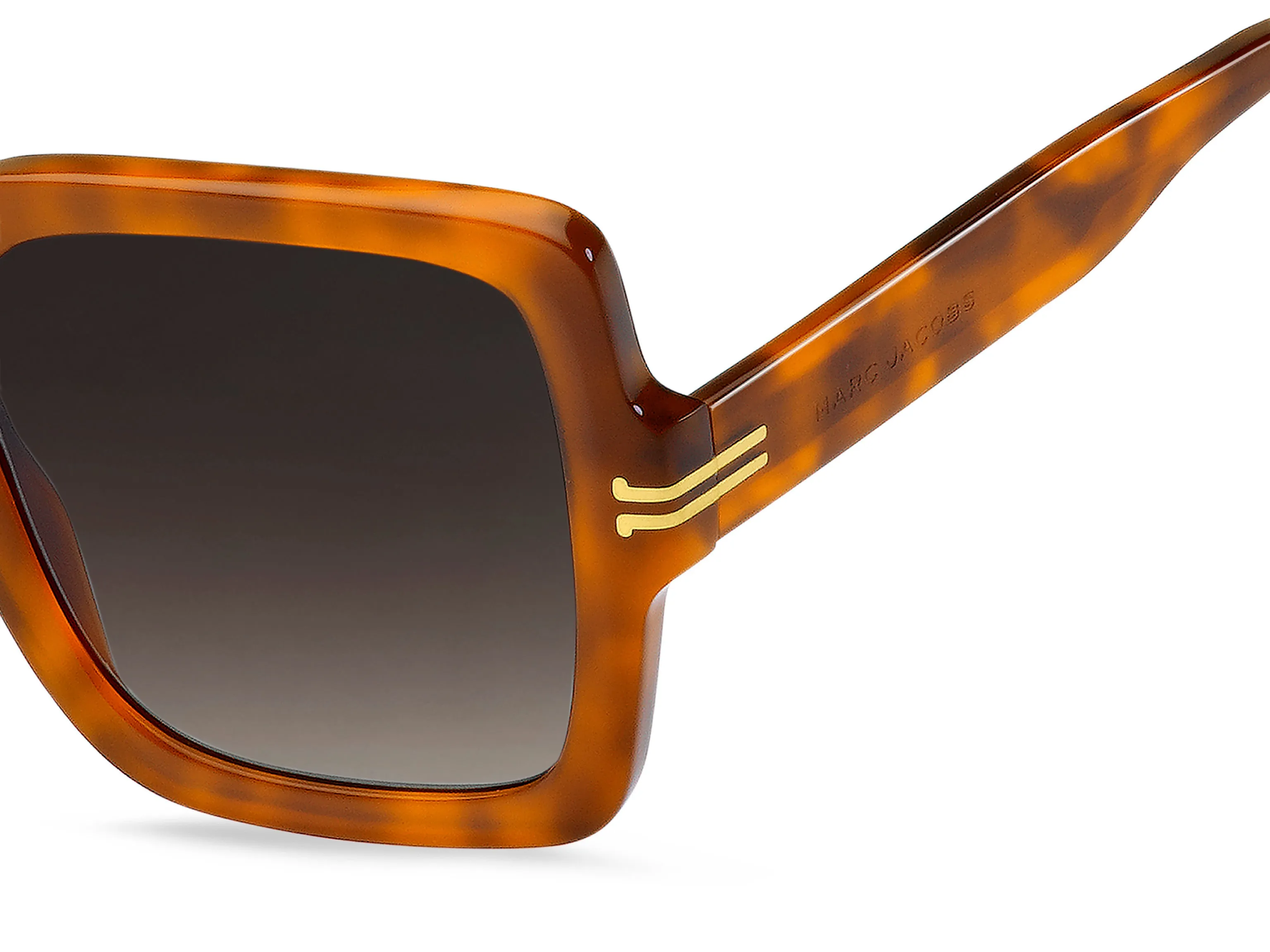 Marc Jacobs MJ 1034/S 05L/HA Occhiali da sole Acetato Havana Marrone Squadrata Normale Sfumato - immagine 4