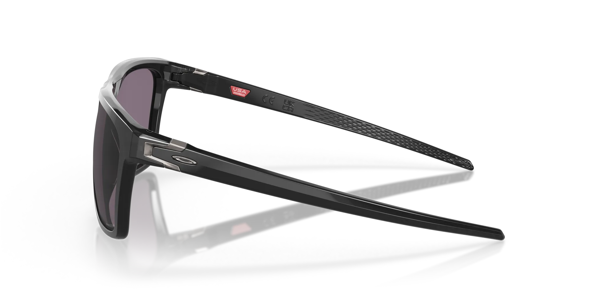 Oakley OO9100 LEFFINGWELL 910001 Occhiali da sole O_Matter Nero Grigio Squadrata Normale Prizm - immagine 4