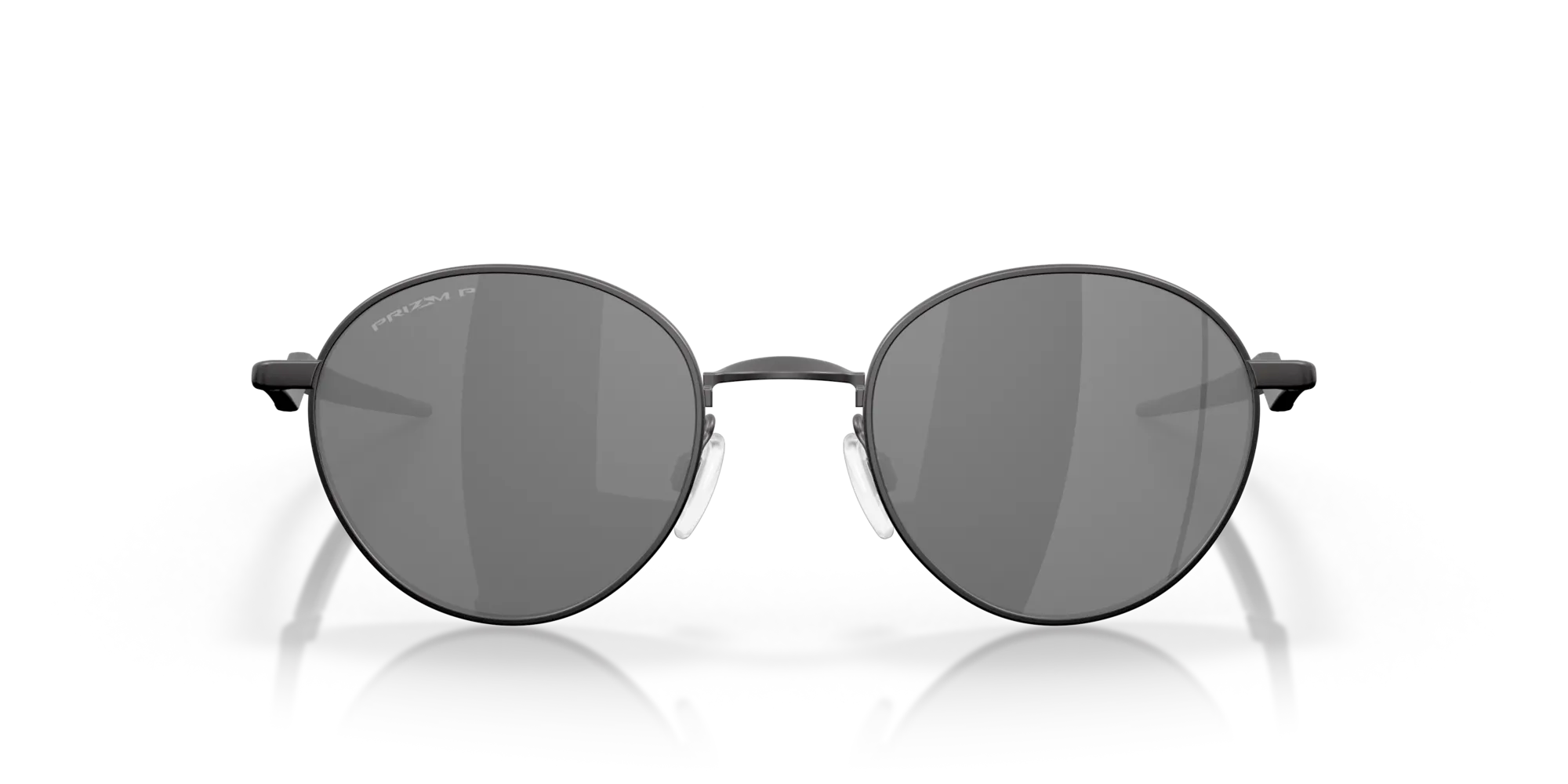 Oakley OO4146 TERRIGAL 414604 Occhiali da sole Metallo Nero Grigio Rotonda Polarizzata Prizm - immagine 3