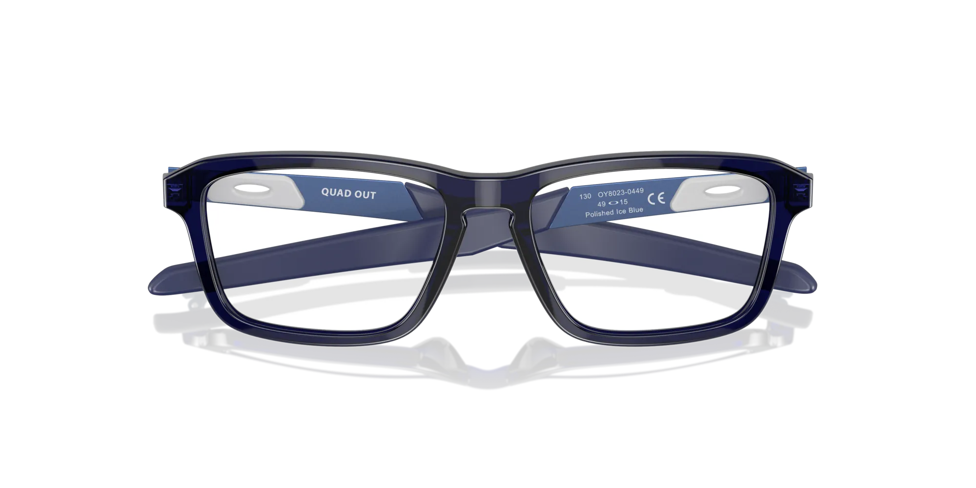 Oakley OY8023 QUAD OUT 802304 Montature da vista O_Matter Blu Squadrata Normale - immagine 2