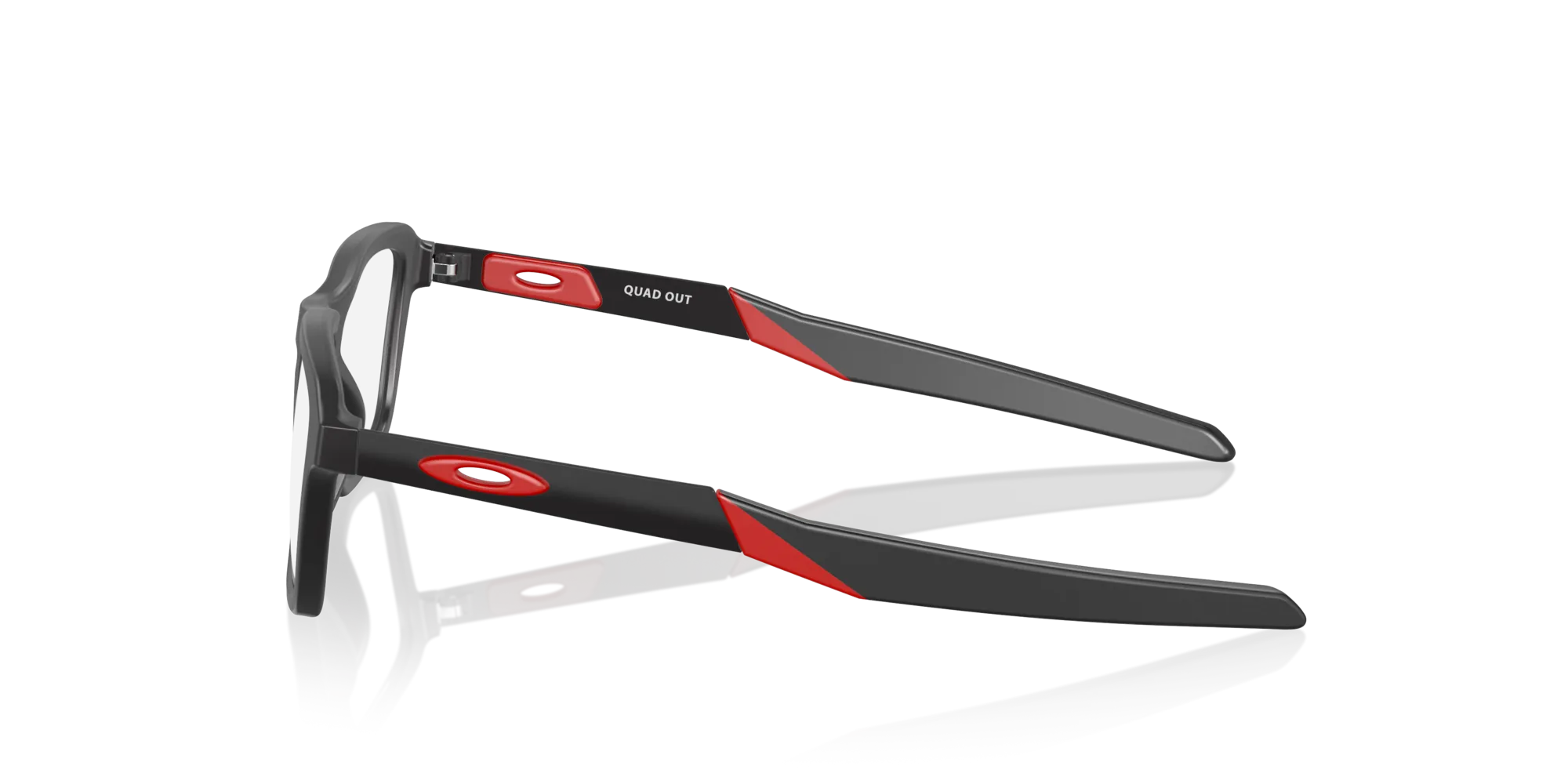 Oakley OY8023 QUAD OUT 802301 Montature da vista O_Matter Nero Trasparente Squadrata Normale - immagine 4