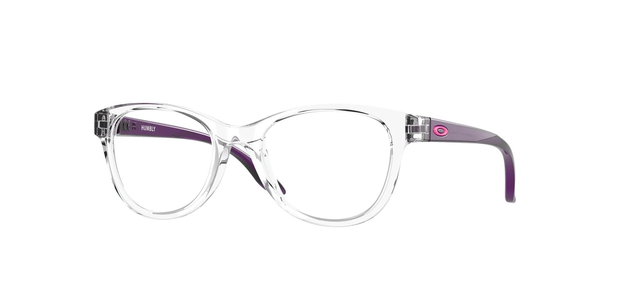 Oakley OY8022 HUMBLY 802204 Montature da vista O_Matter Trasparente Rotonda Normale - immagine 1
