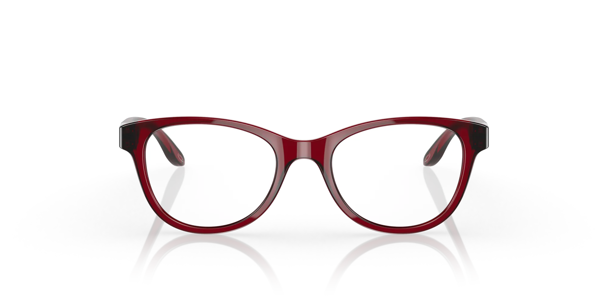 Oakley OY8022 HUMBLY 802202 Montature da vista bambino O_Matter Rosso Trasparente Rotonda Normale - immagine 3