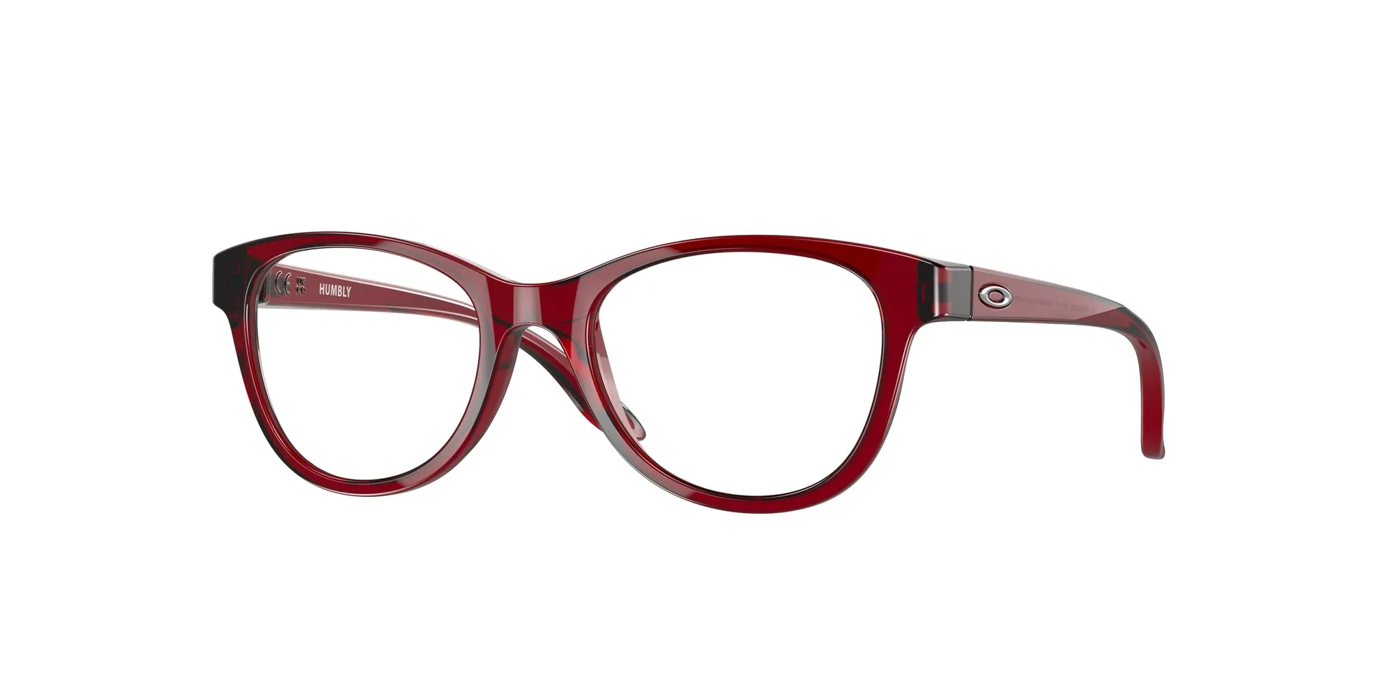 Oakley OY8022 HUMBLY 802202 Montature da vista bambino O_Matter Rosso Rotonda Normale - immagine 1