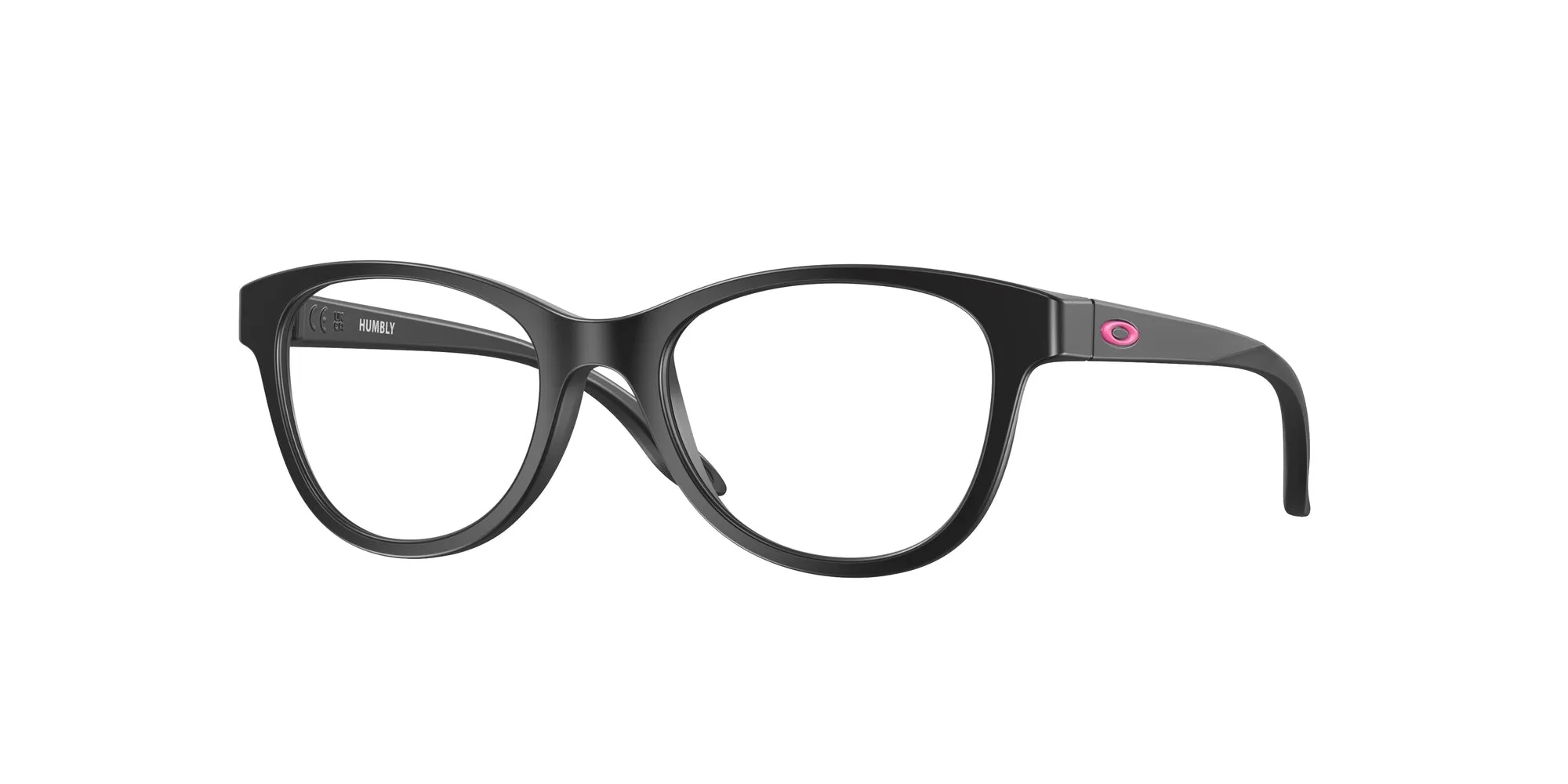 Oakley OY8022 HUMBLY 802201 Montature da vista bambino Plastica Nero Rotonda - immagine 1